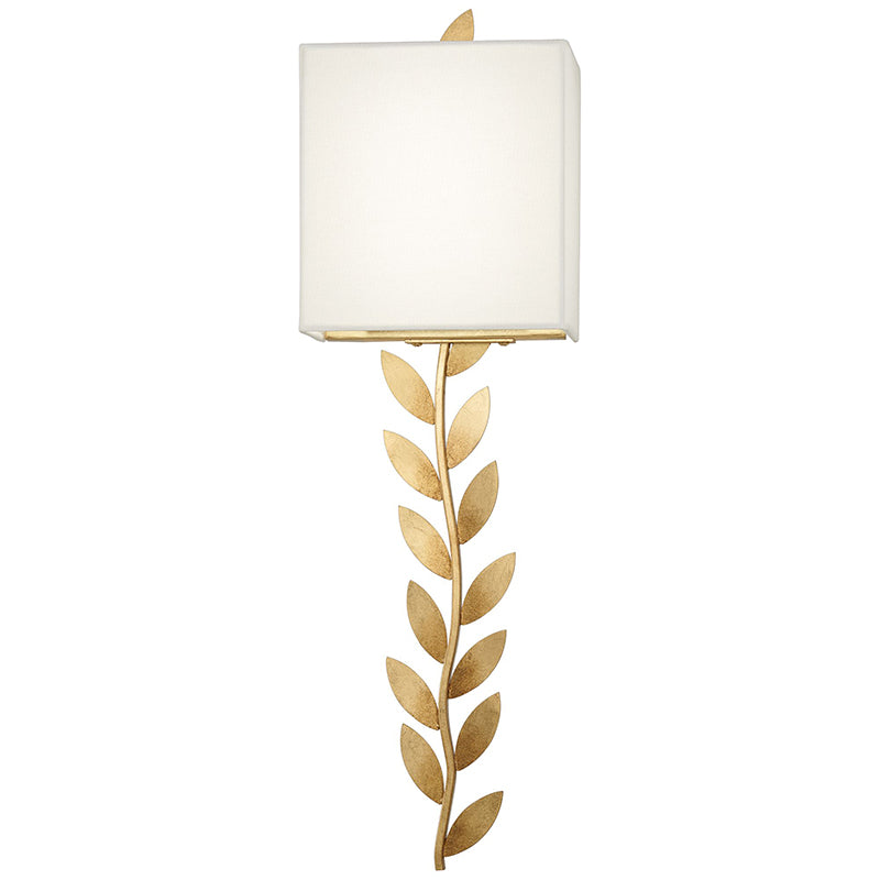 Plotuvyo Modern Minimalist Grove Brass Fabric Metal Wall Lamp - Lamp Copper