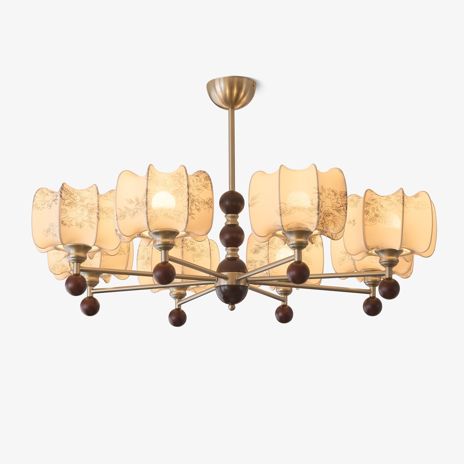 Arboris Floral Chandelier - Blowlighting
