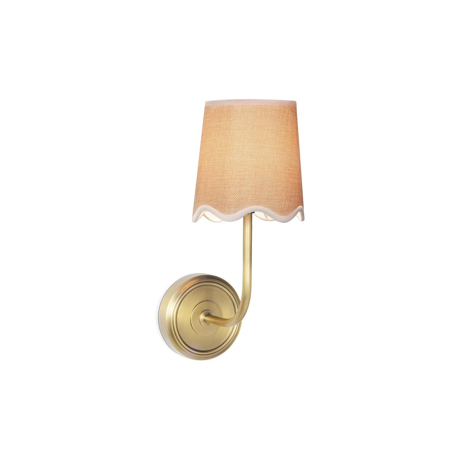 Sifuvyo Modern Minimalist Fabric Metal Wall Lamp - Lamp Copper