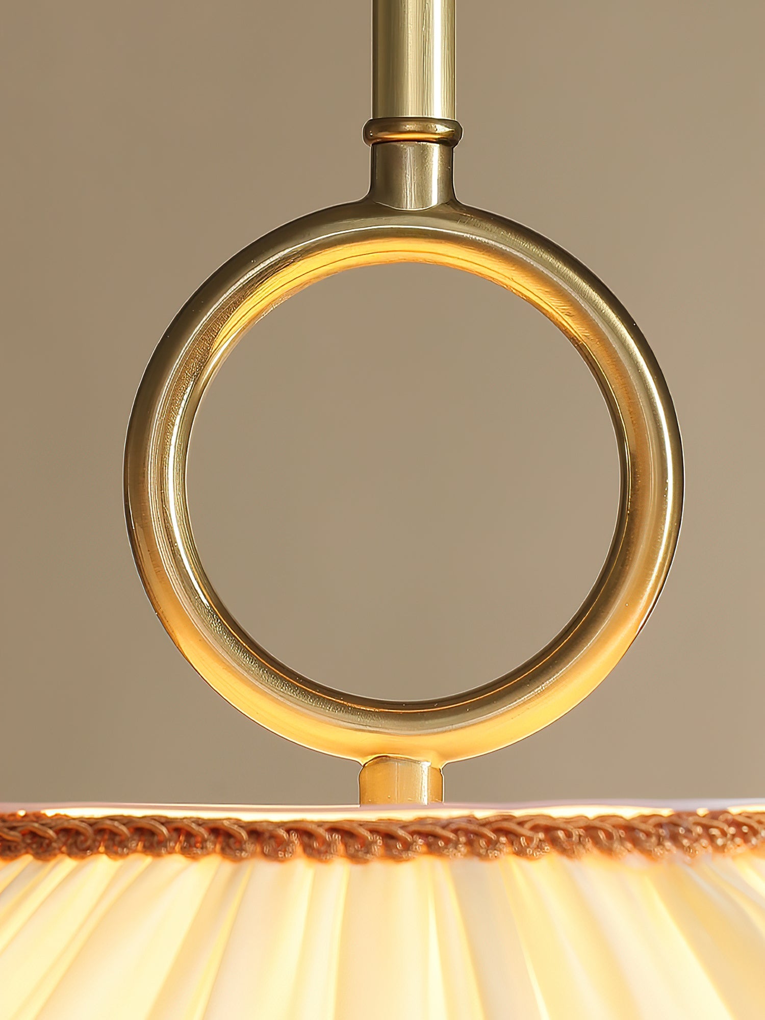 Arlena Suspension à Abat-Jour Plissé