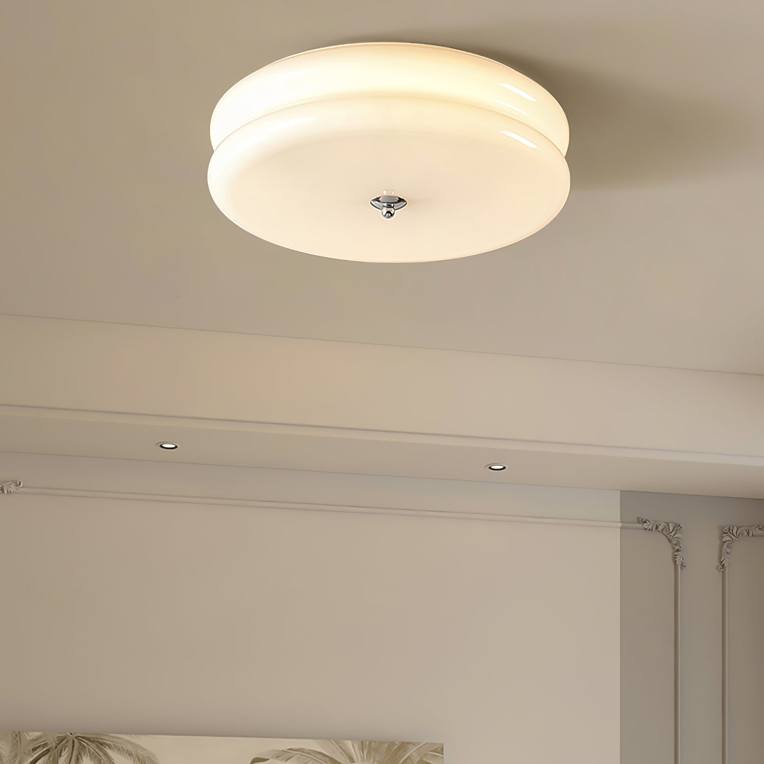 Art Deco Vintage Ceiling Light - Blowlighting