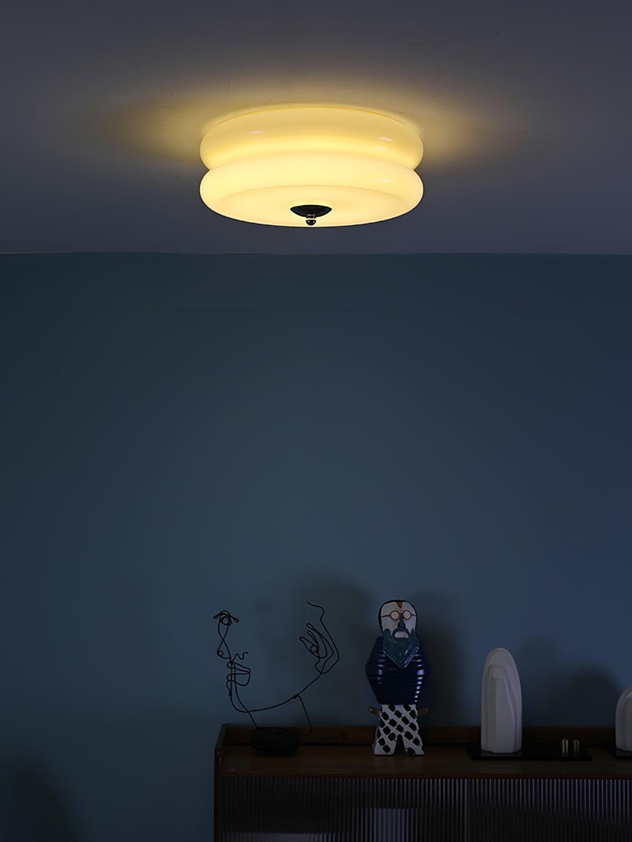 Art Deco Vintage Ceiling Light - Blowlighting