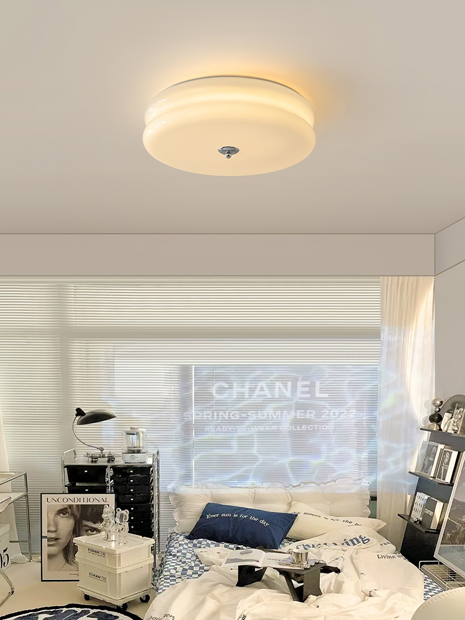 Art Deco Vintage Ceiling Light - Blowlighting