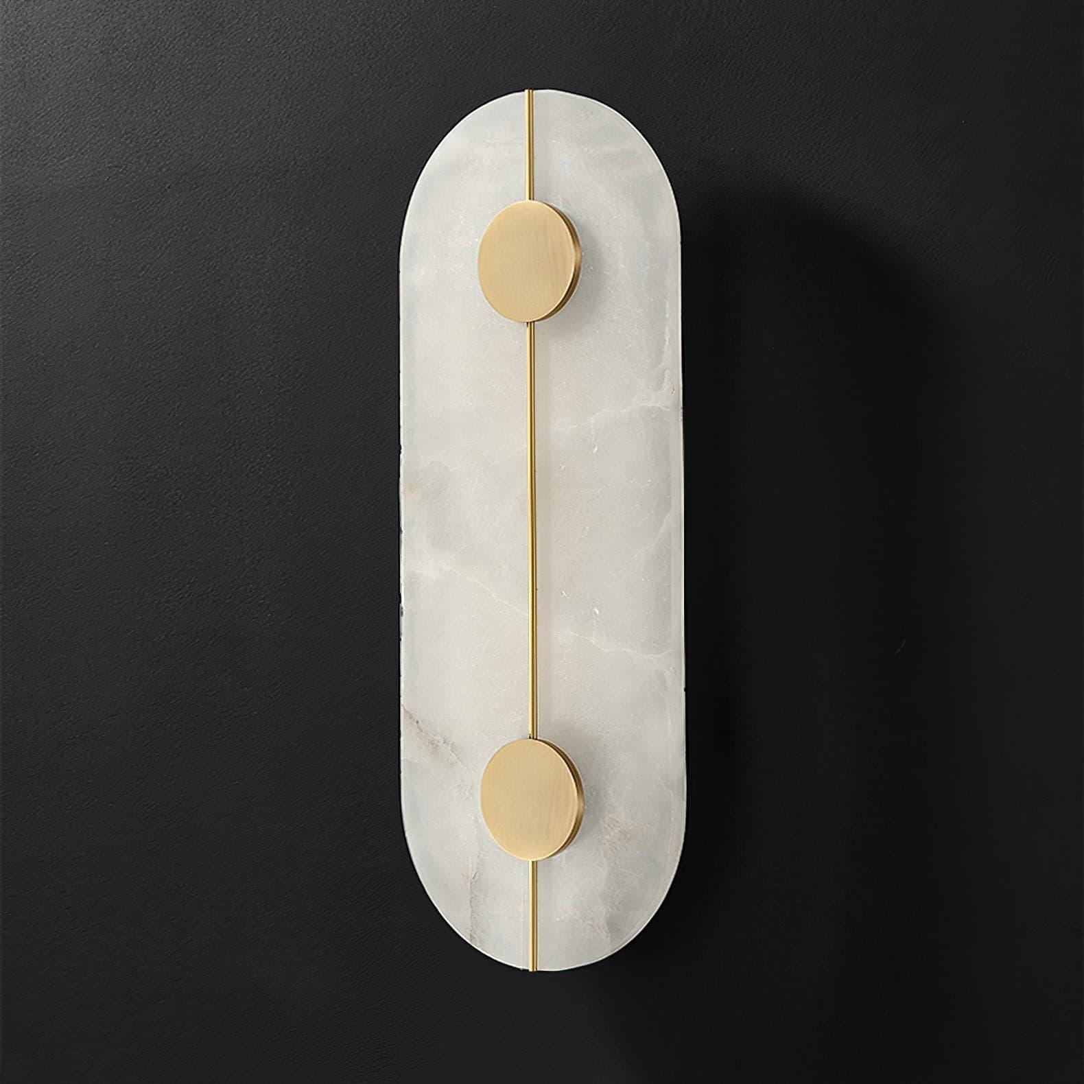 Citheira Minimalist Alabaster Wall Light - Letslighting