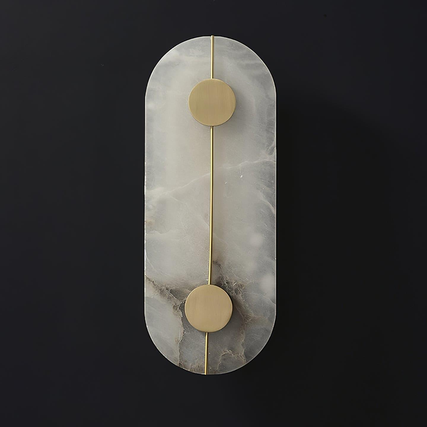 Citheira Minimalist Alabaster Wall Light - Letslighting