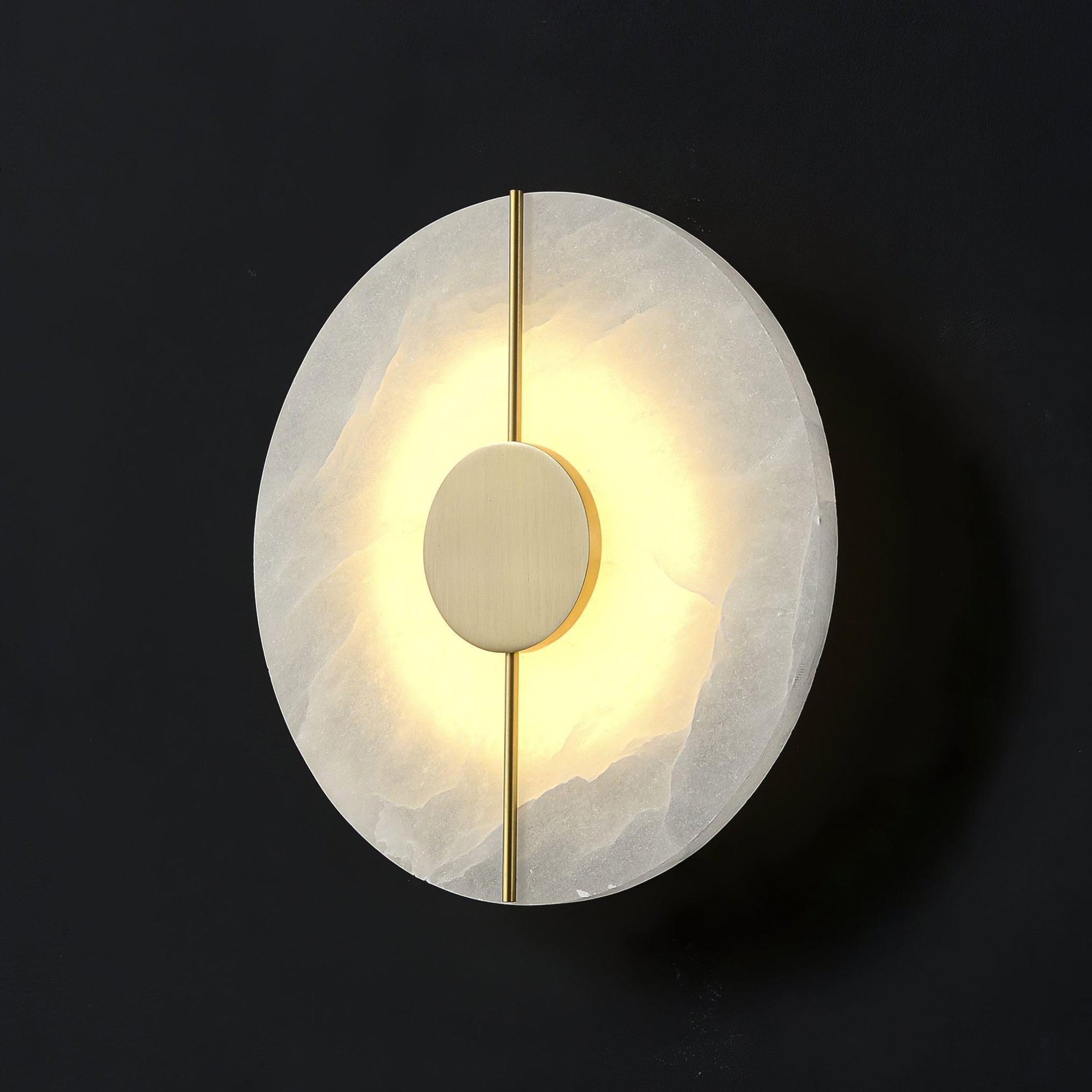 Citheira Minimalist Alabaster Wall Light - Letslighting