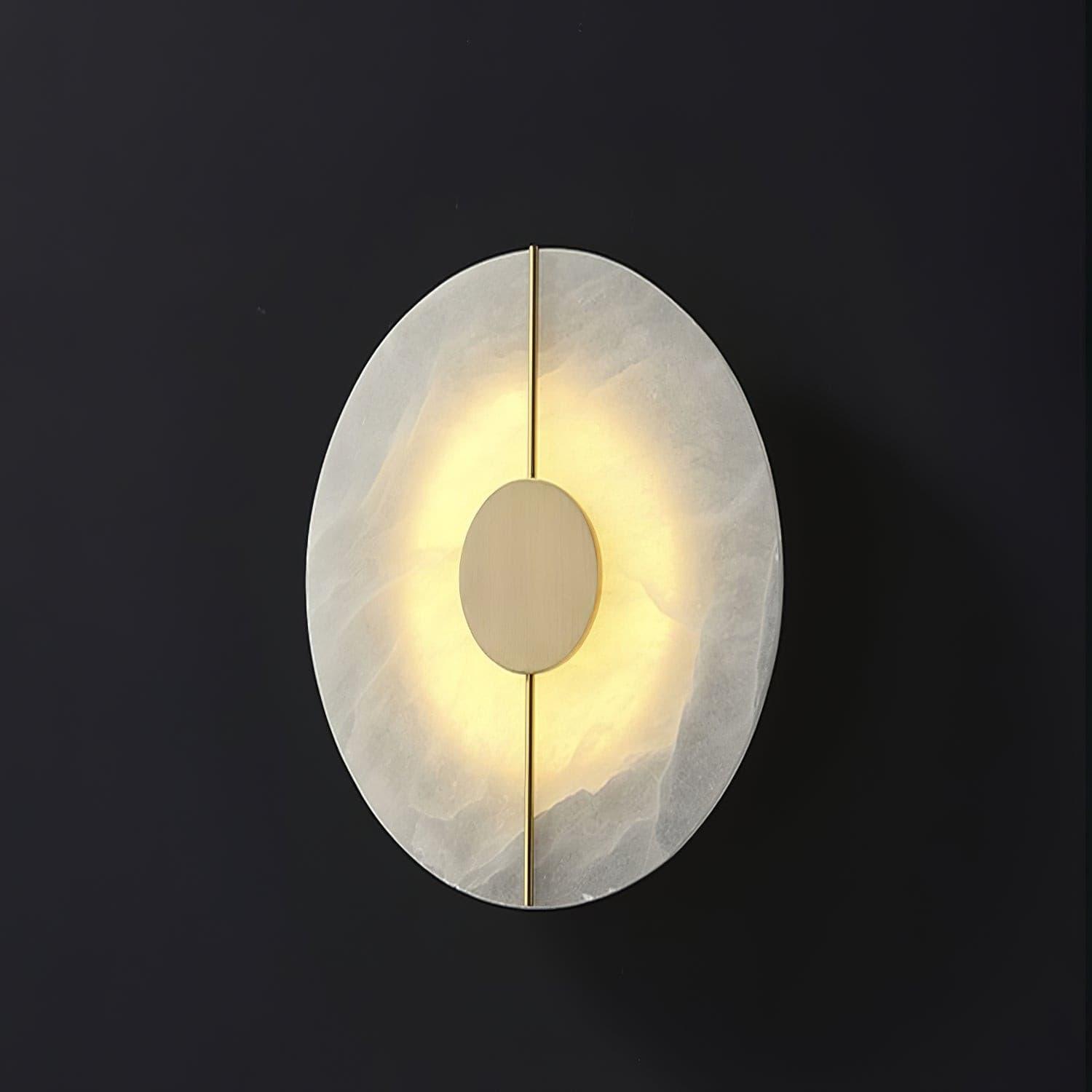 Citheira Minimalist Alabaster Wall Light - Letslighting