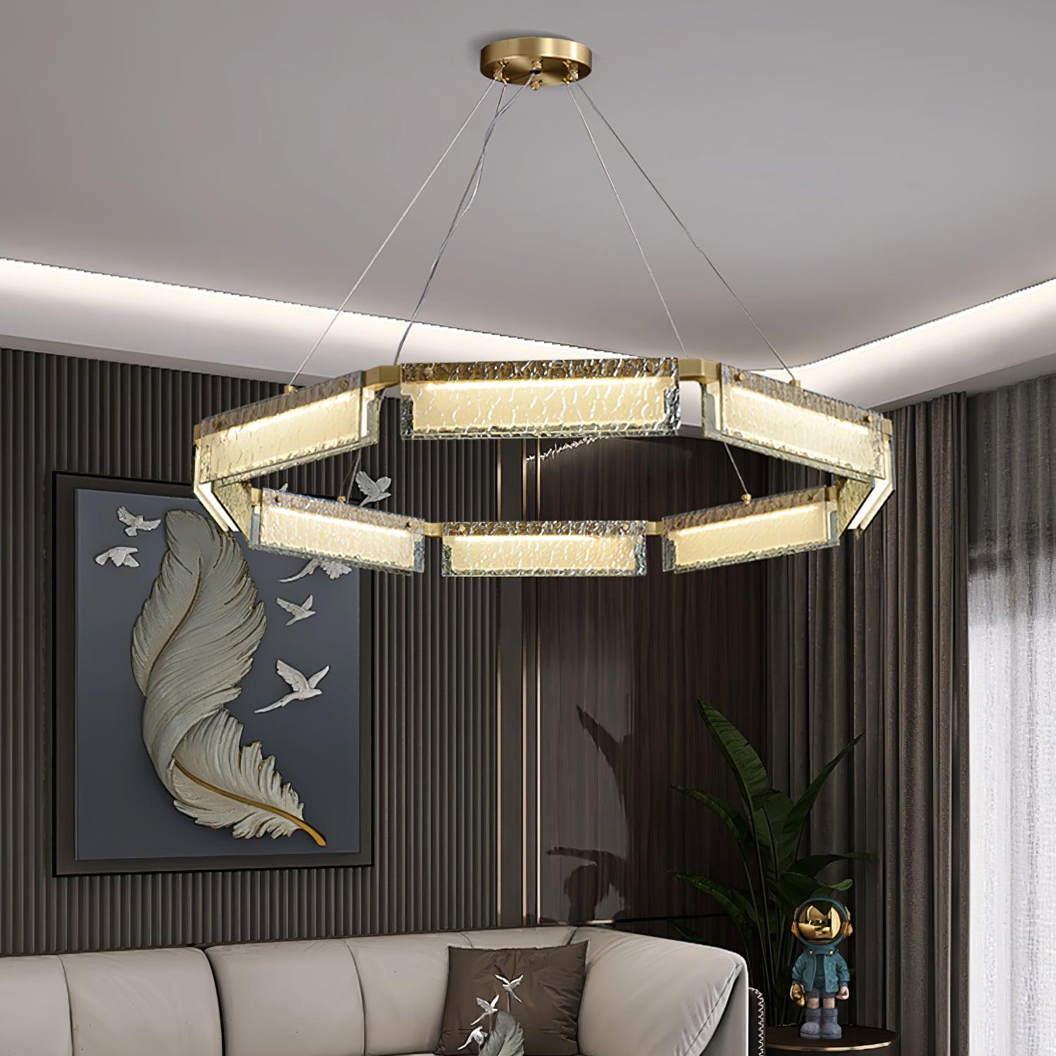 Asner LED Chandelier - Blowlighting