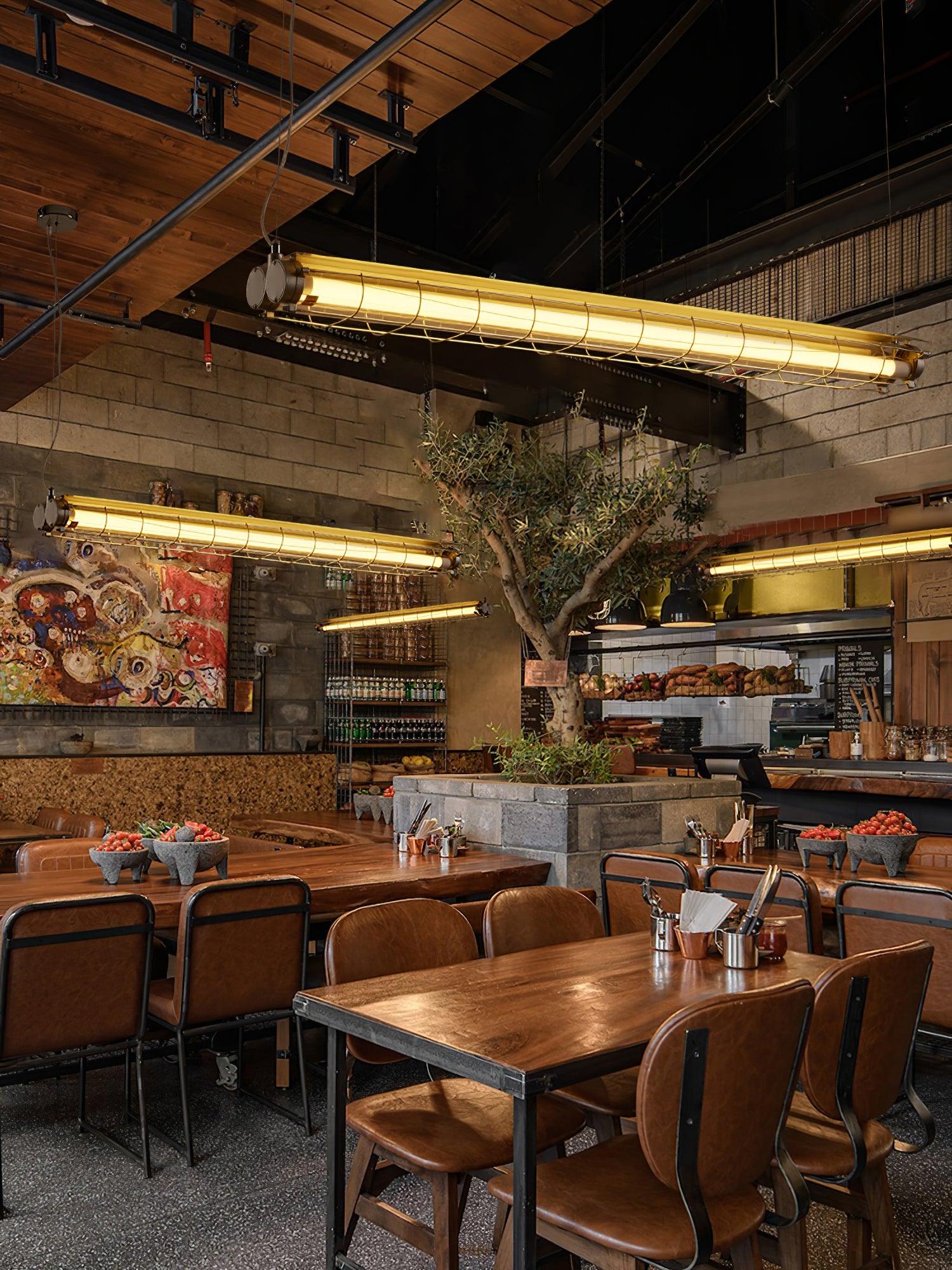 Arsorisra Industrial Linear Pendant Light - Letslighting