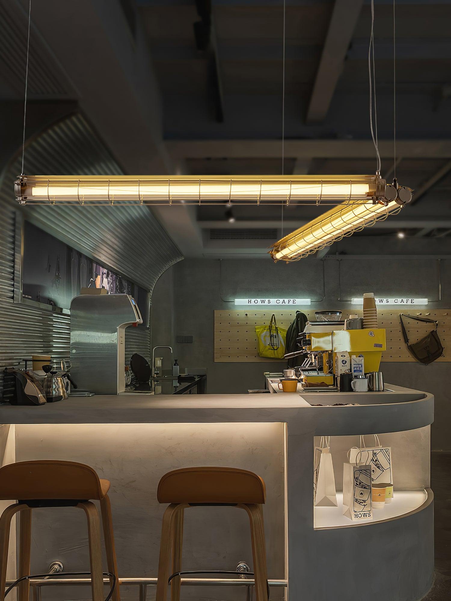 Arsorisra Industrial Linear Pendant Light - Letslighting