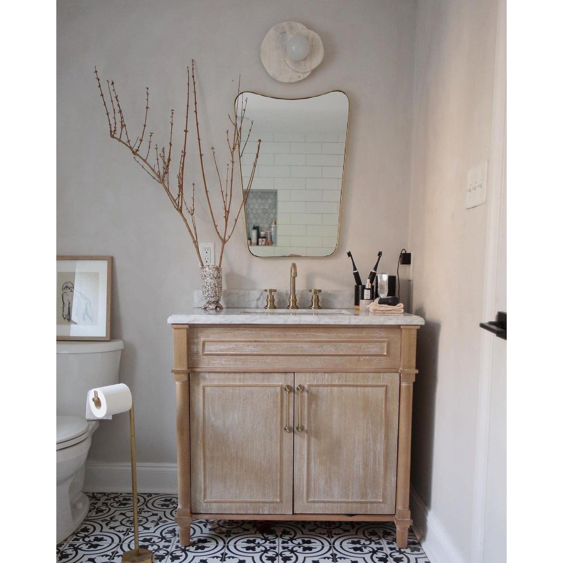 Alorarae Organic Alabaster Wall Light - Letslighting