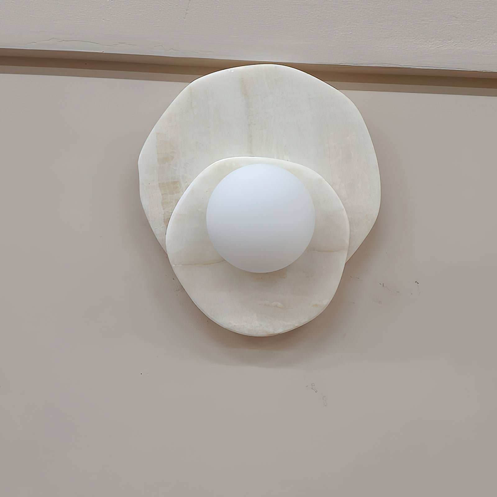 Alorarae Organic Alabaster Wall Light - Letslighting