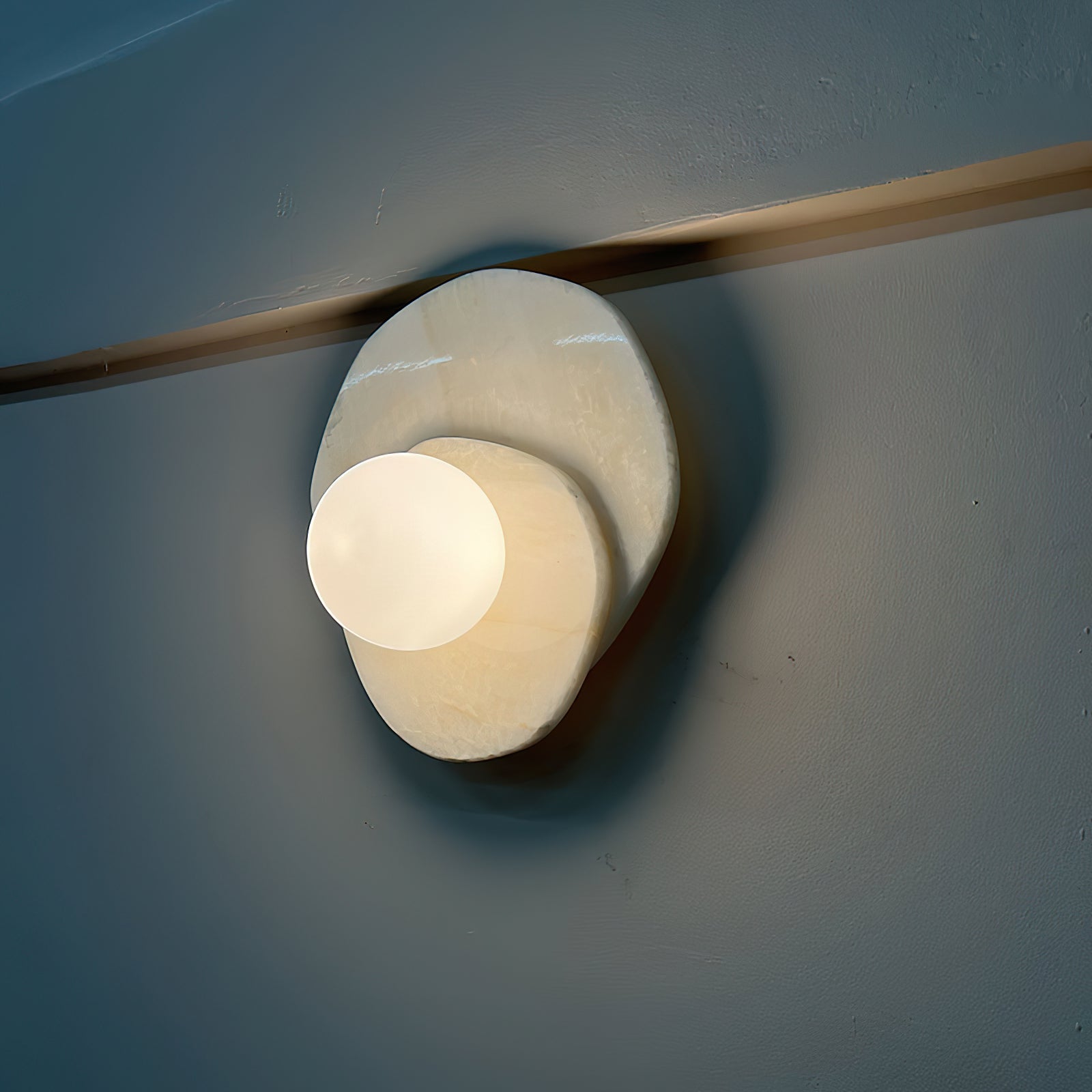 Alorarae Organic Alabaster Wall Light - Letslighting