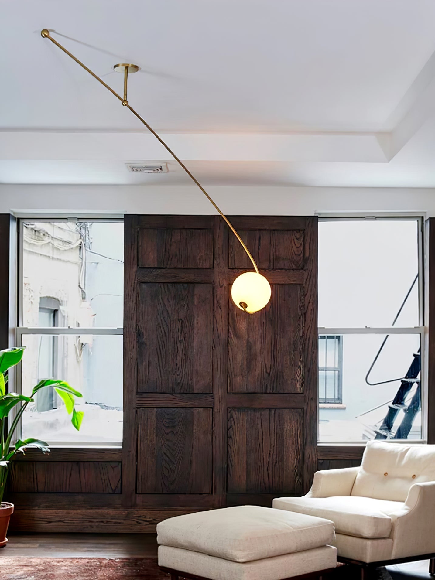 Astral Curve Ceiling Lamp - Blowlighting