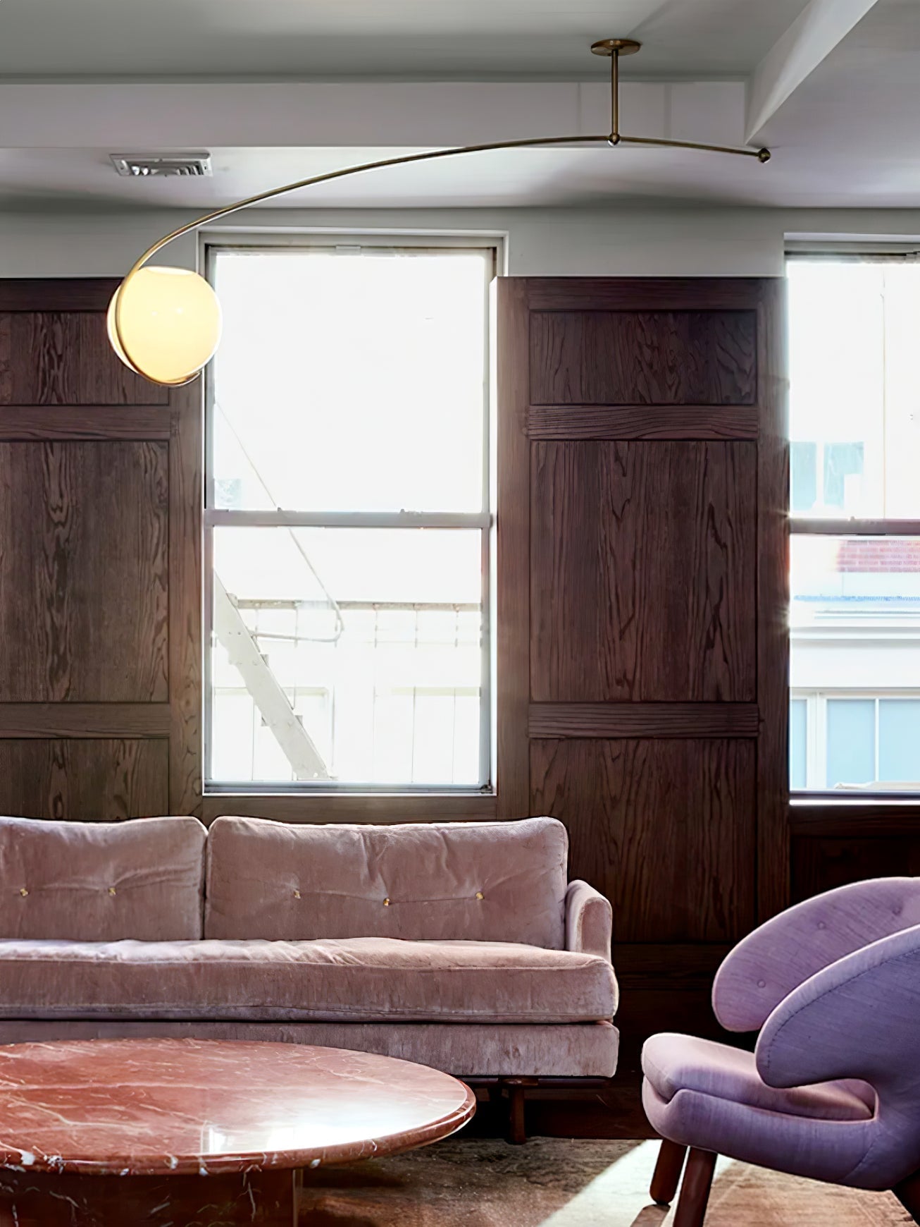 Astral Curve Ceiling Lamp - Blowlighting