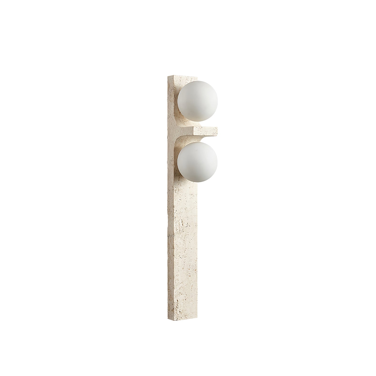 Cassiopeia Travertine Wall Light - Letslighting