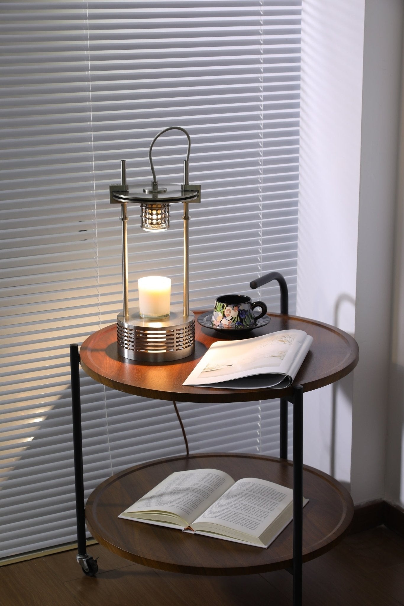 Aurosteel Aroma Stainless Steel Table Lamp
