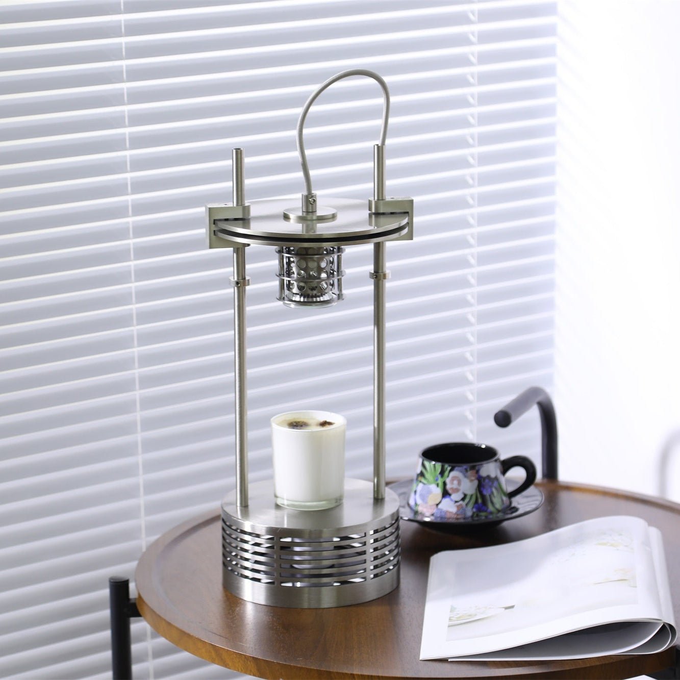 Aurosteel Aroma Stainless Steel Table Lamp