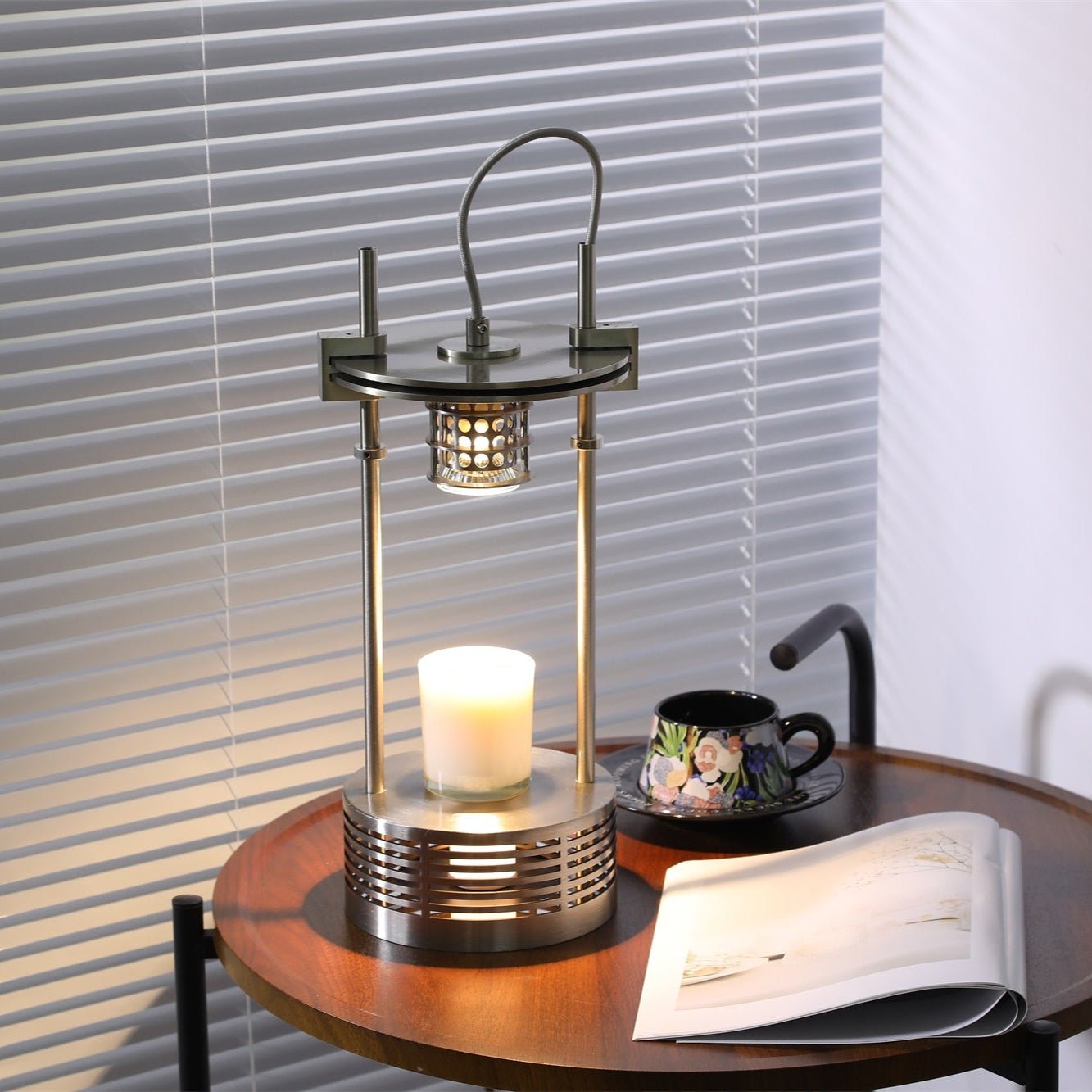 Aurosteel Aroma Stainless Steel Table Lamp
