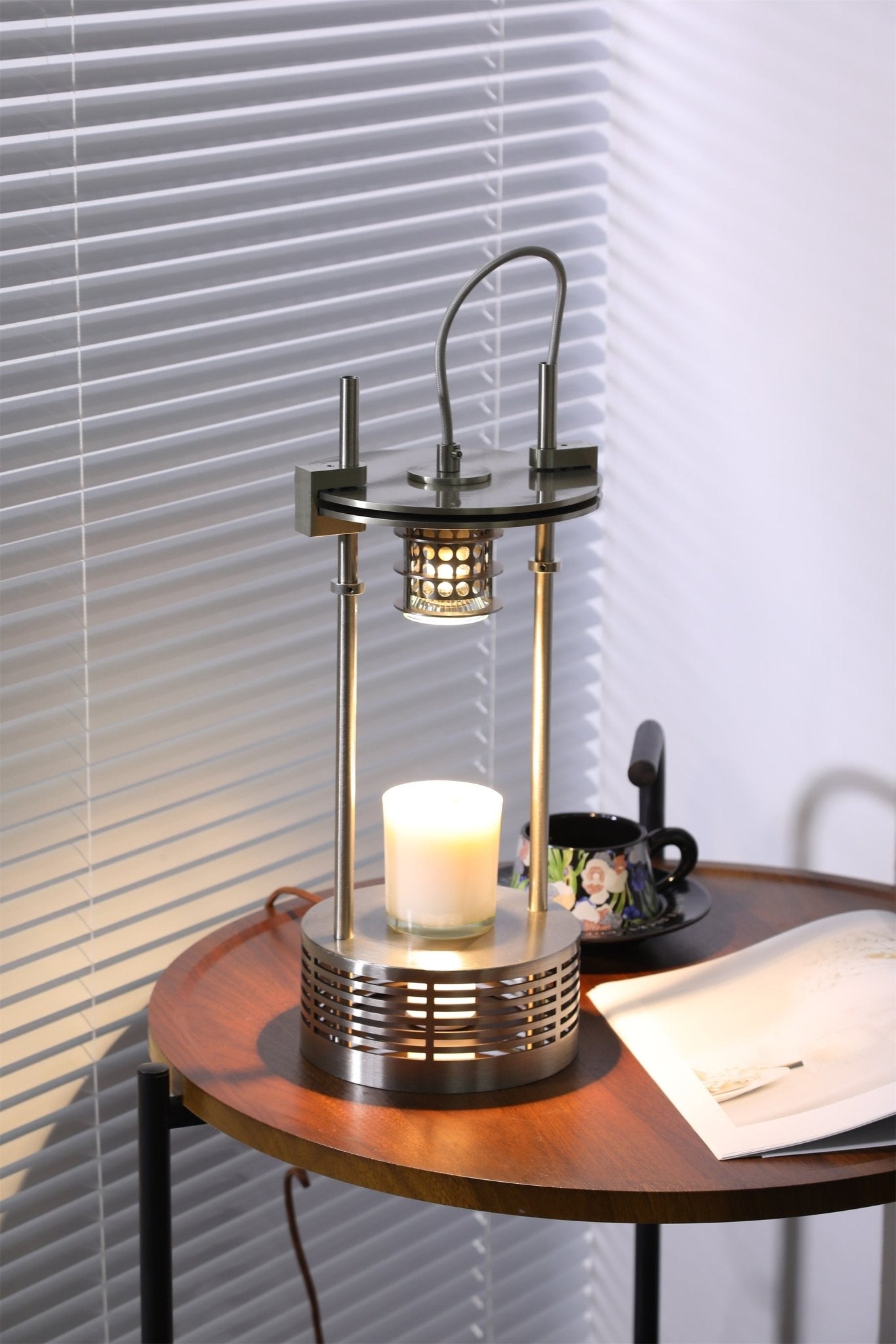 Aurosteel Aroma Stainless Steel Table Lamp