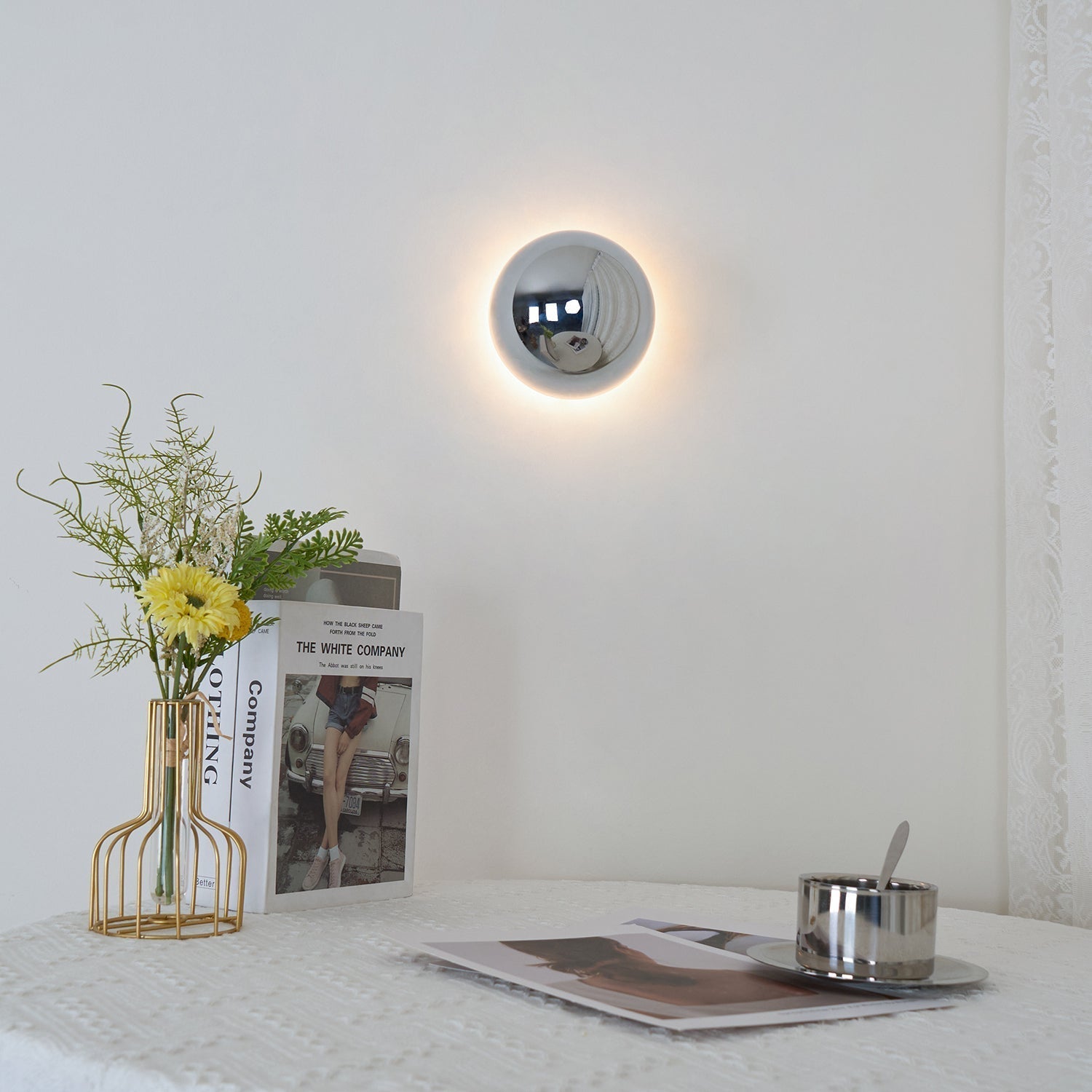Aurum Sphere Wall Sconce - Blowlighting