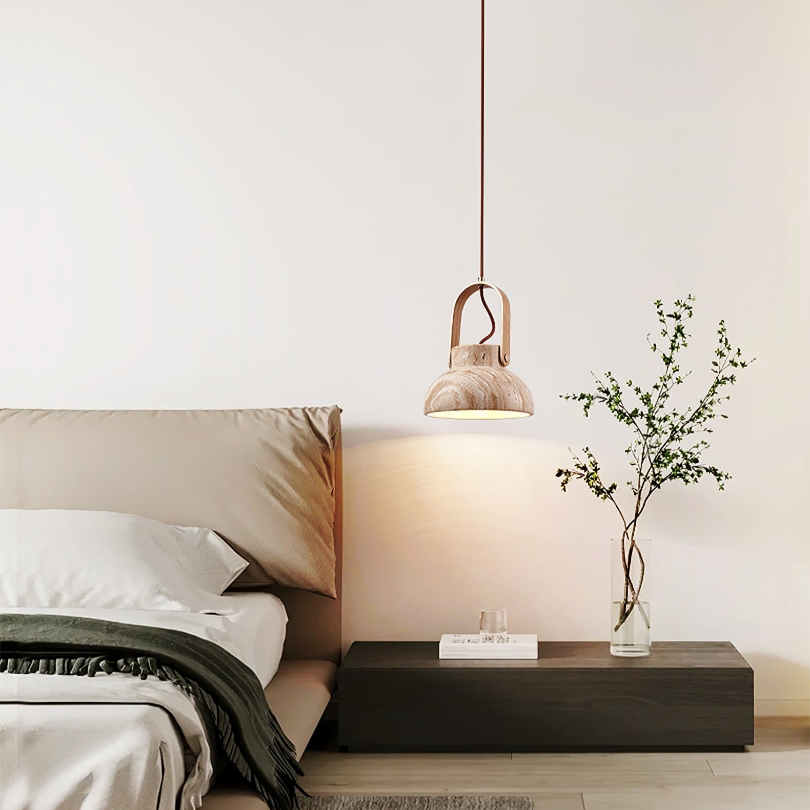 Aveline Travertine Pendant Light - Vakkerlight