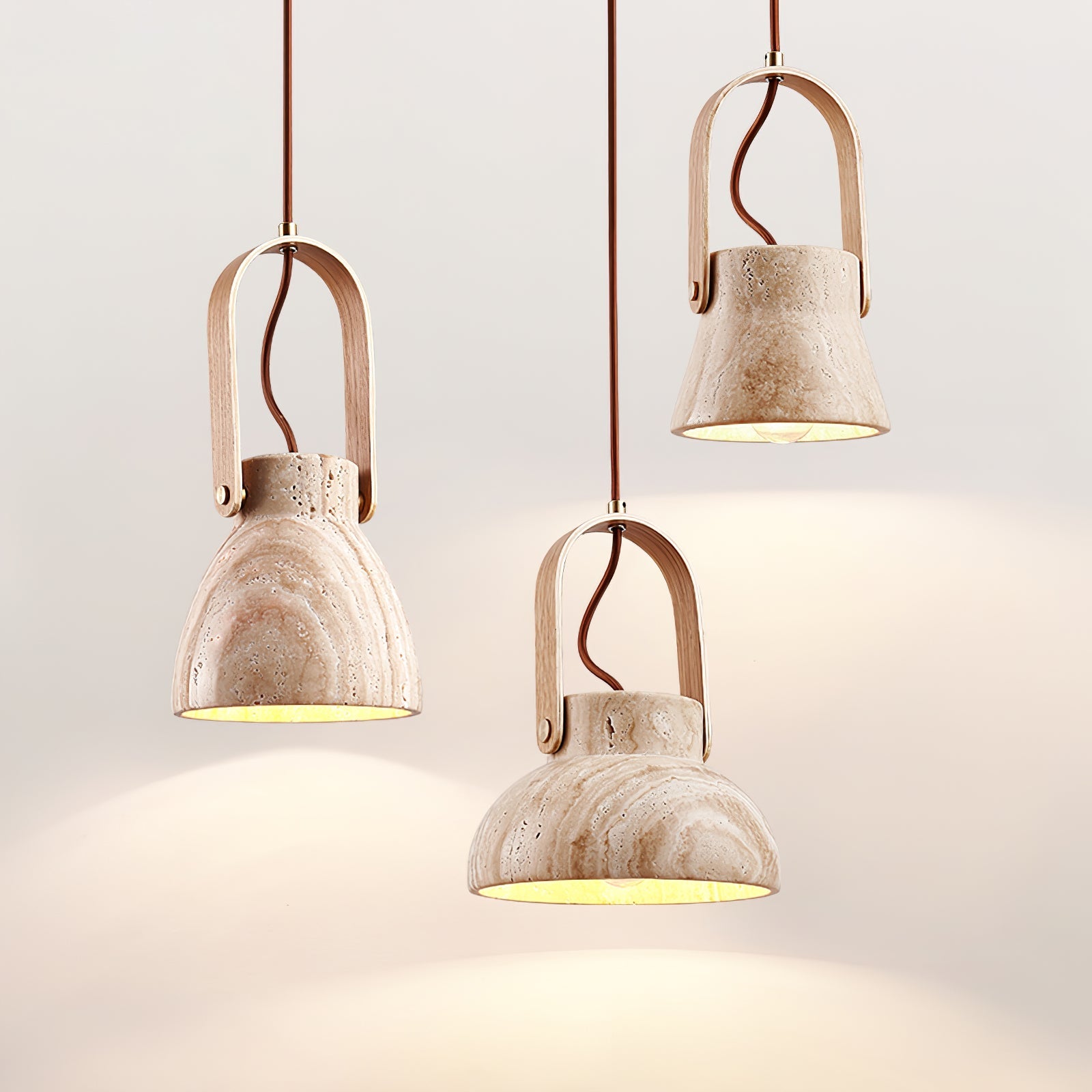 Aveline Travertine Pendant Light - Vakkerlight