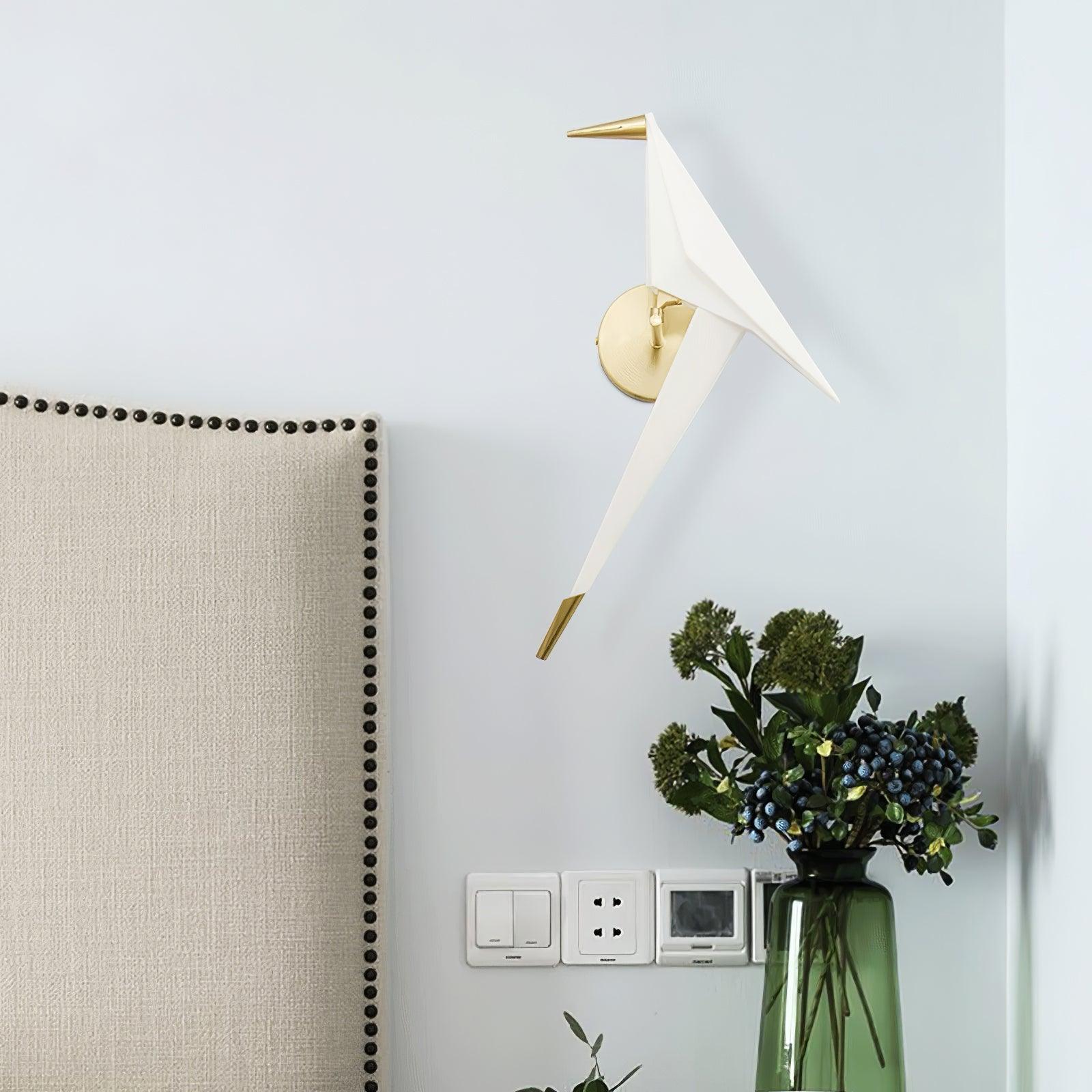 Paper Crane Wall Lamp - Blowlighting