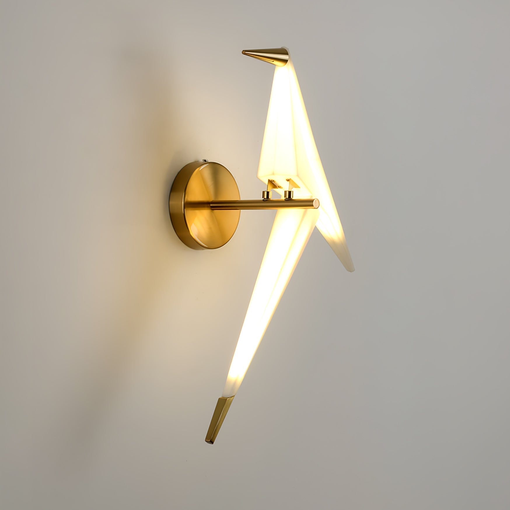 Paper Crane Wall Lamp - Blowlighting