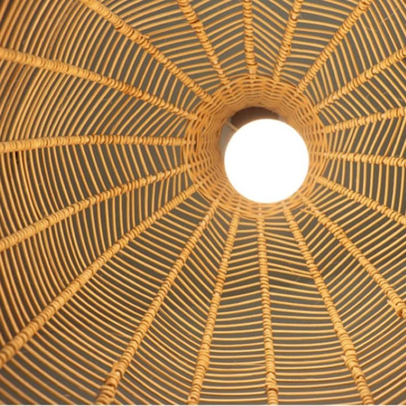 Ritta Suspension LED Rotin Salon/Chambre à Coucher/Bar