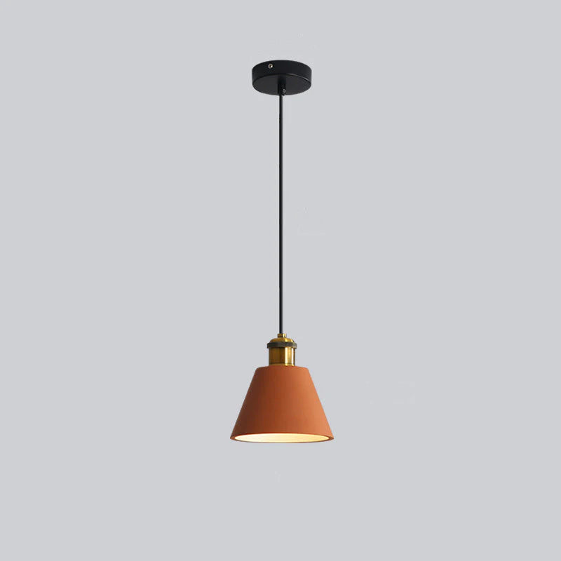 Aira Luminaires Suspension Nordique Blanc/Orange/Noir/Gris, Salon