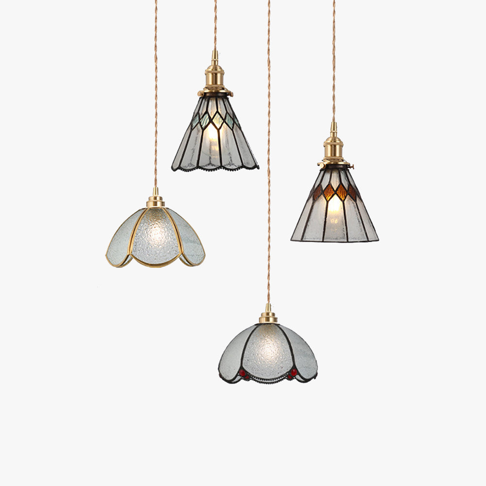 Valentina Vintage Suspension Verre Chambre À Coucher/Salle À Manger