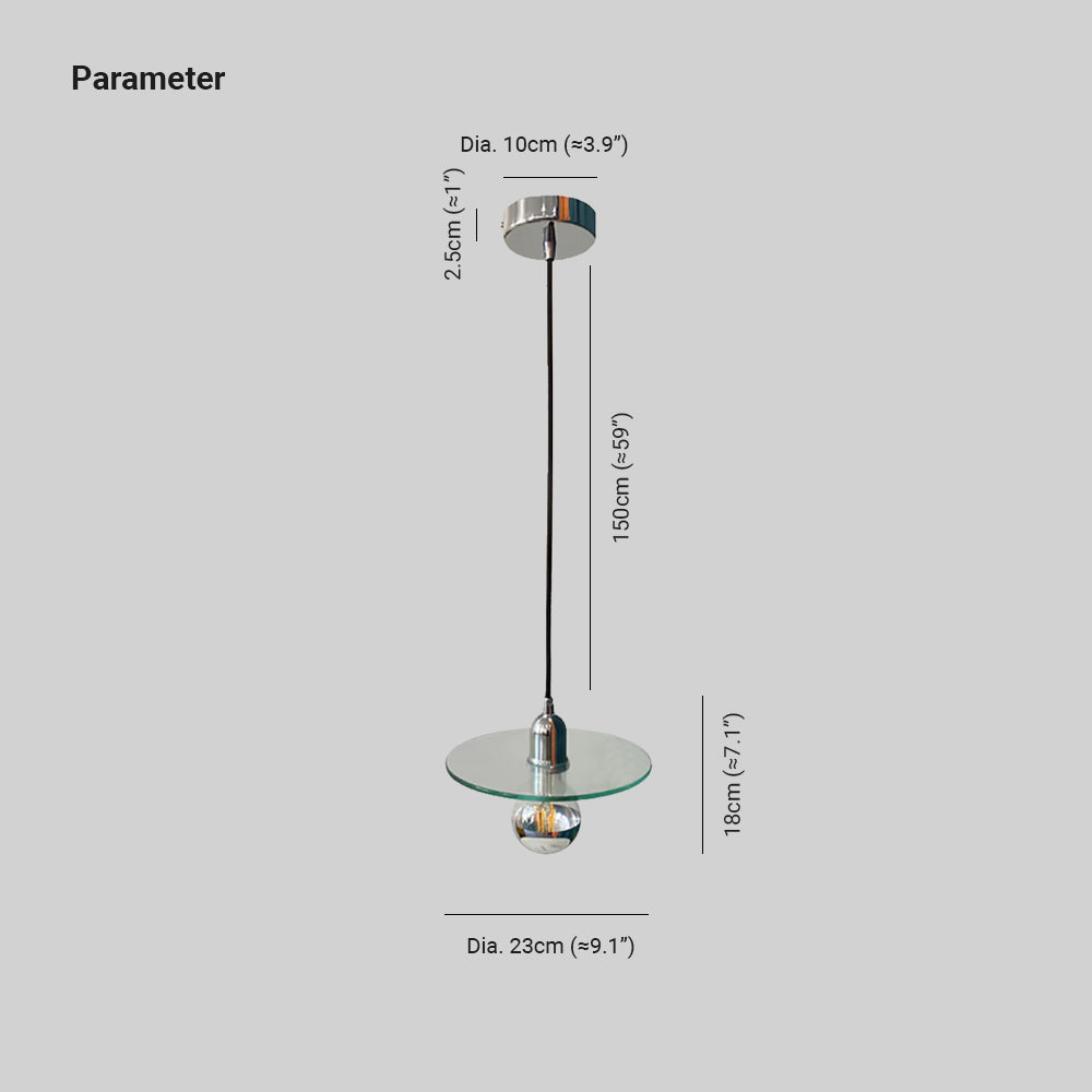 Valentina Moderne LED Sphère Suspension Verre Salon/Chambre À Coucher