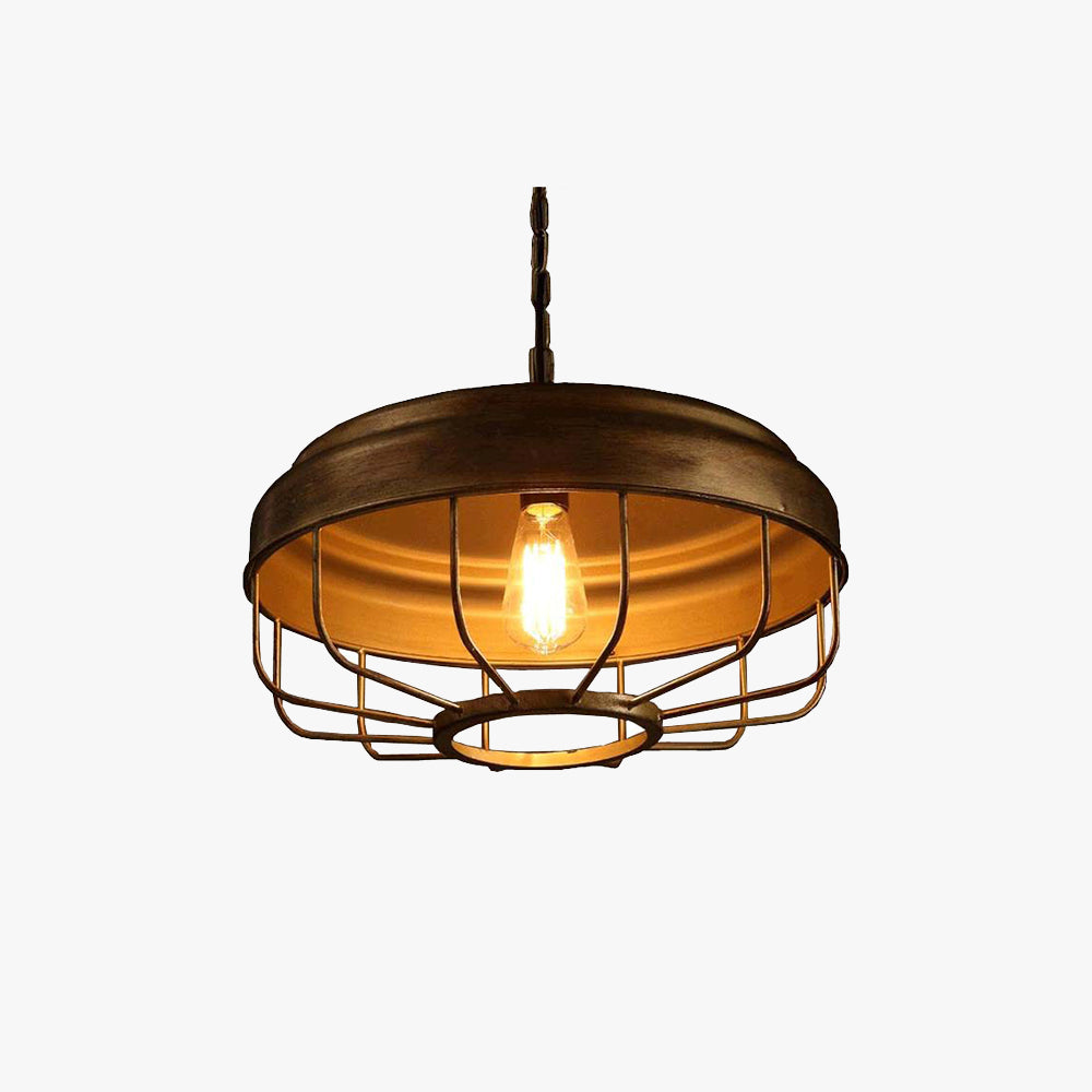 Silva Industriel LED Suspension Métal/Verre Chambre À Coucher/Salle À Manger