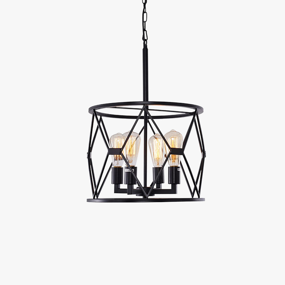 Silva Moderne Industriel LED Suspension Métal Salle À Manger