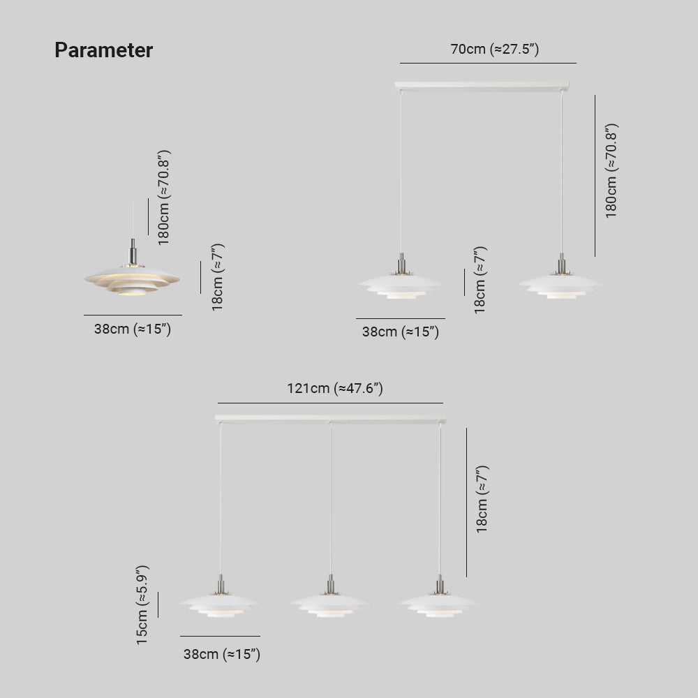 Crains Suspension Bol Moderne, Métal, Blanc, Chambre