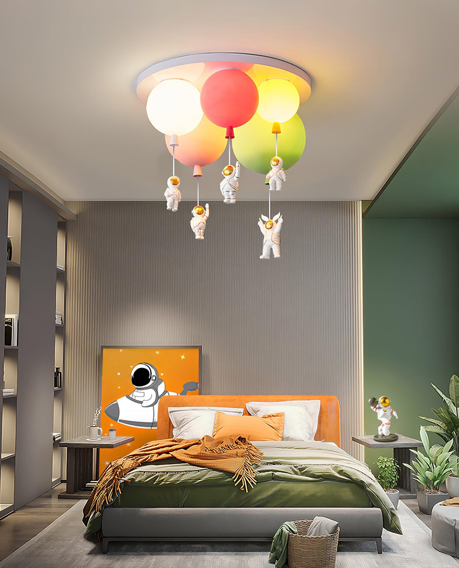 Frosted Balloon Combination Ceiling Lamp - Blowlighting