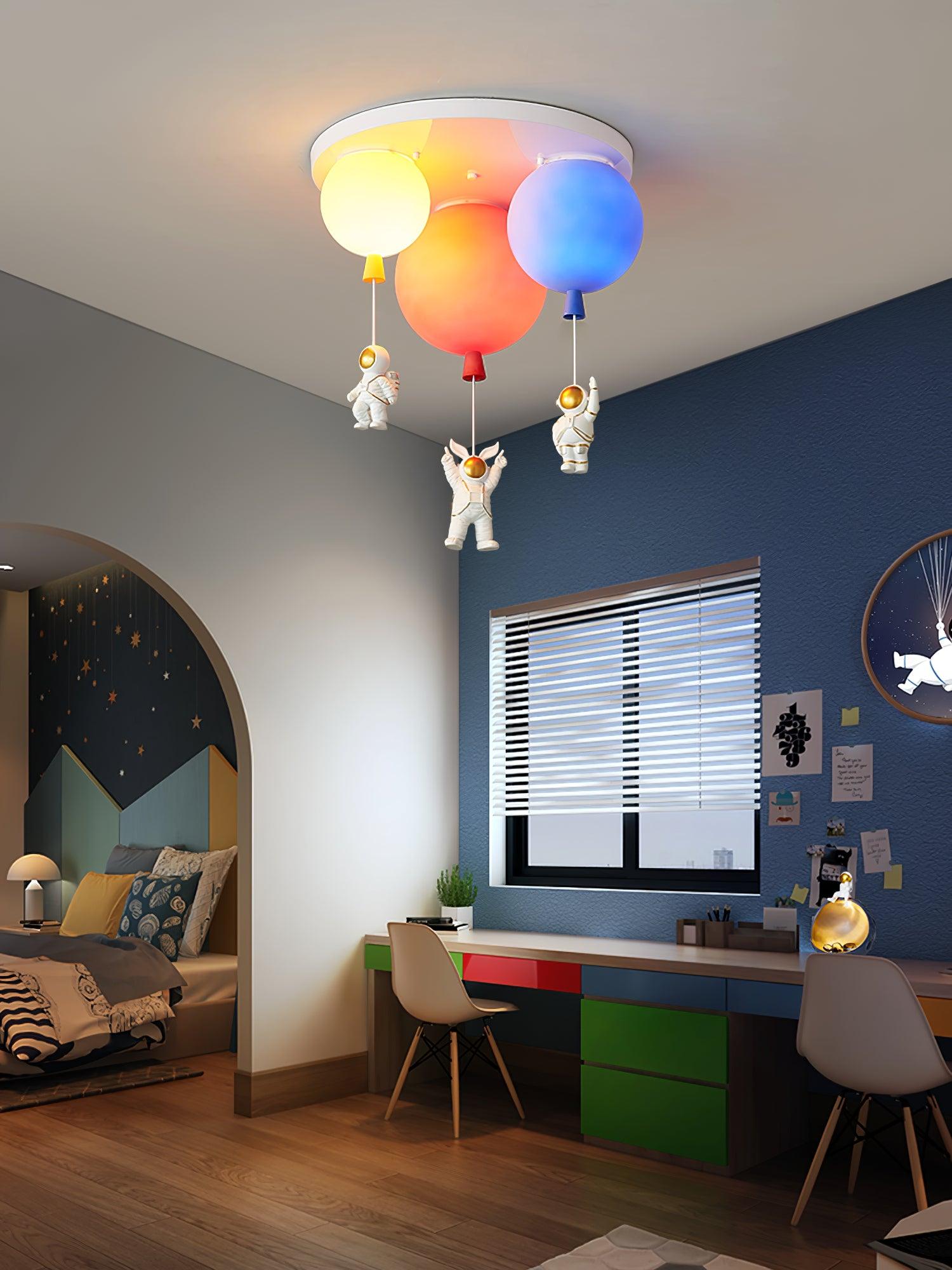 Frosted Balloon Combination Ceiling Lamp - Blowlighting
