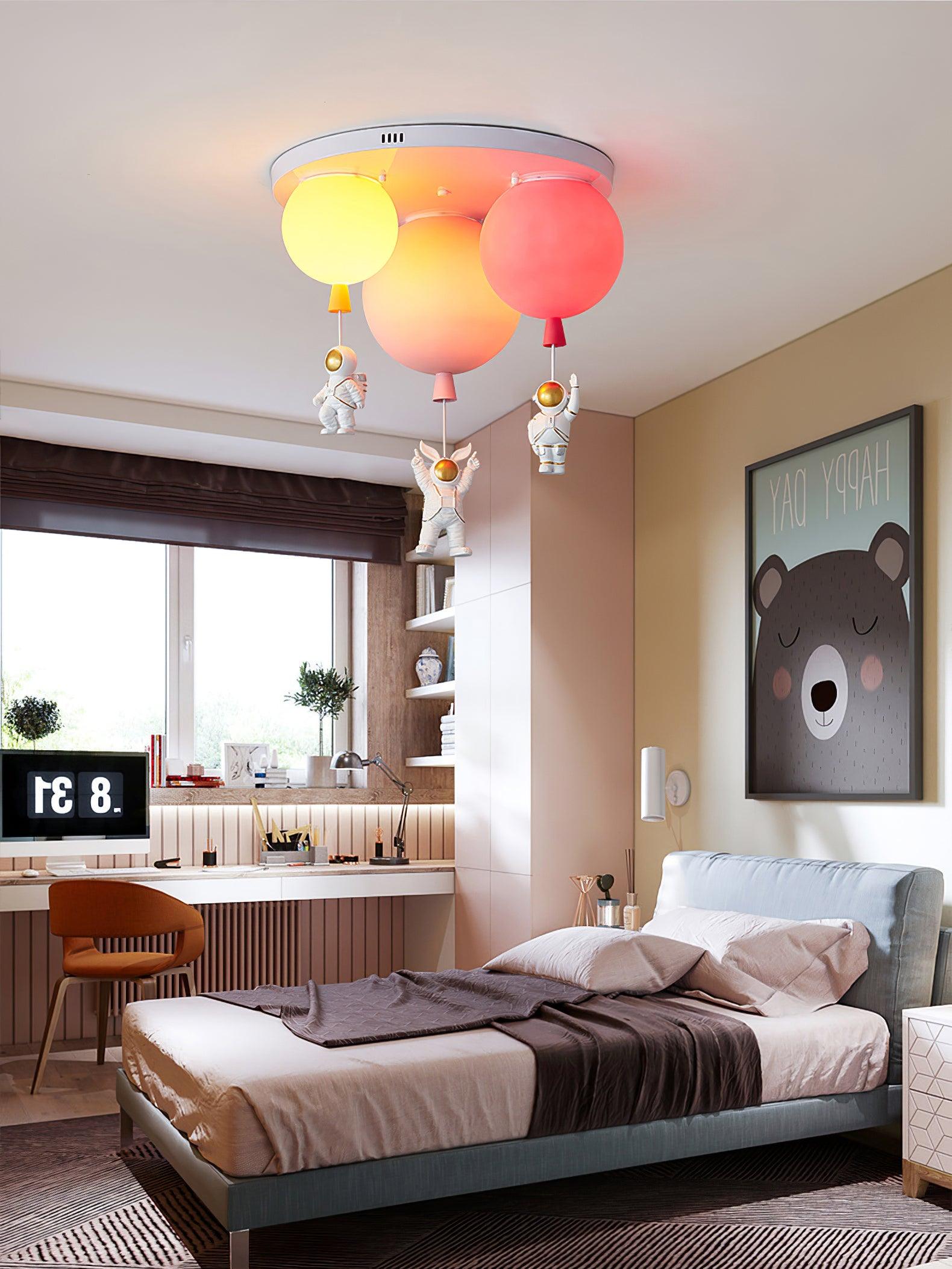 Frosted Balloon Combination Ceiling Lamp - Blowlighting