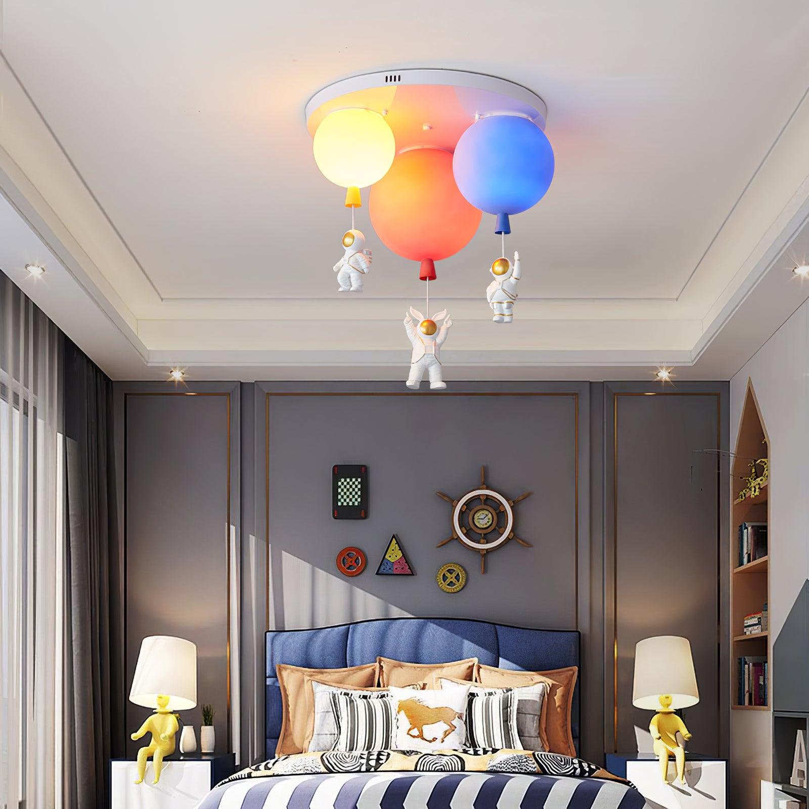 Frosted Balloon Combination Ceiling Lamp - Blowlighting