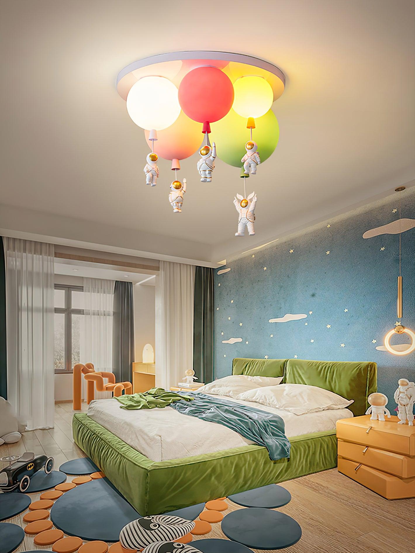 Frosted Balloon Combination Ceiling Lamp - Blowlighting
