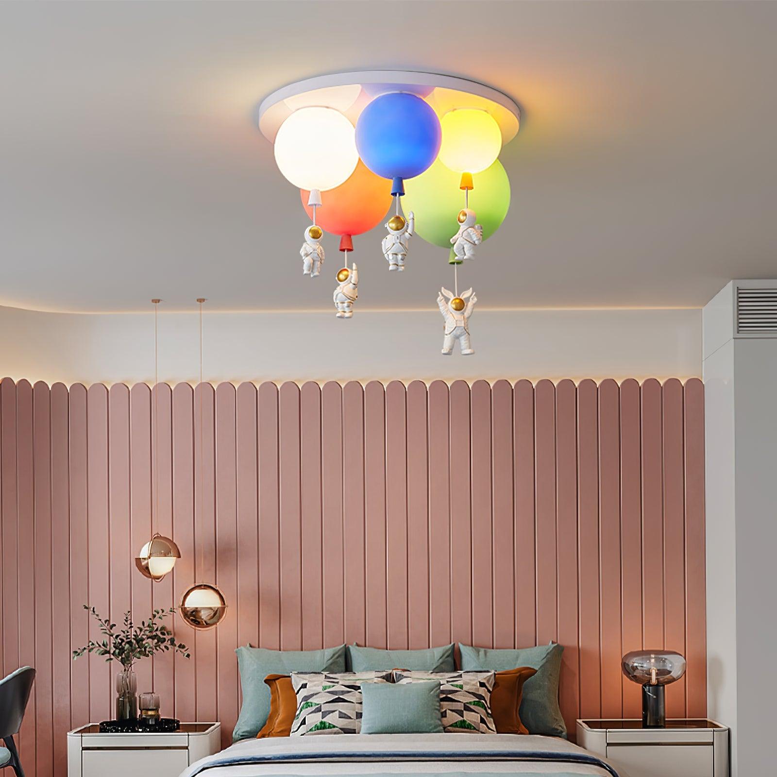 Frosted Balloon Combination Ceiling Lamp - Blowlighting