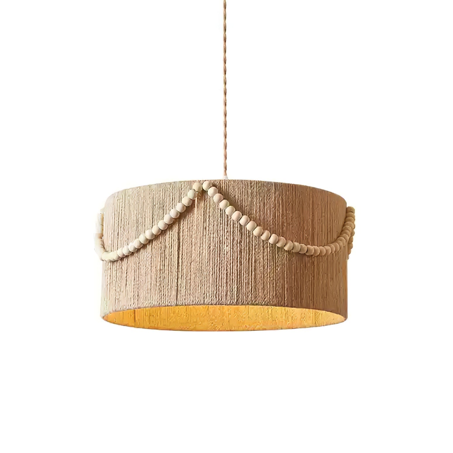 Beaded Boho Pendant Lamp - Blowlighting
