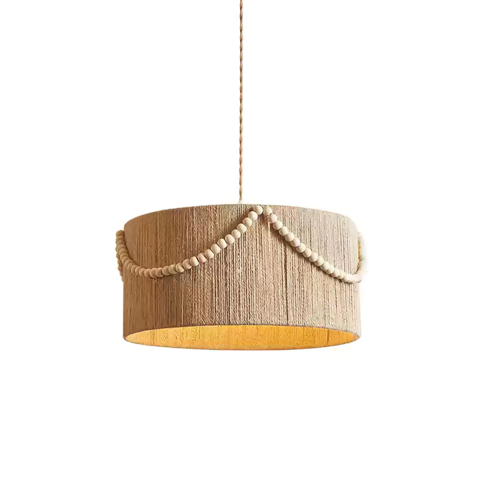 Beaded Boho Pendant Lamp - Blowlighting