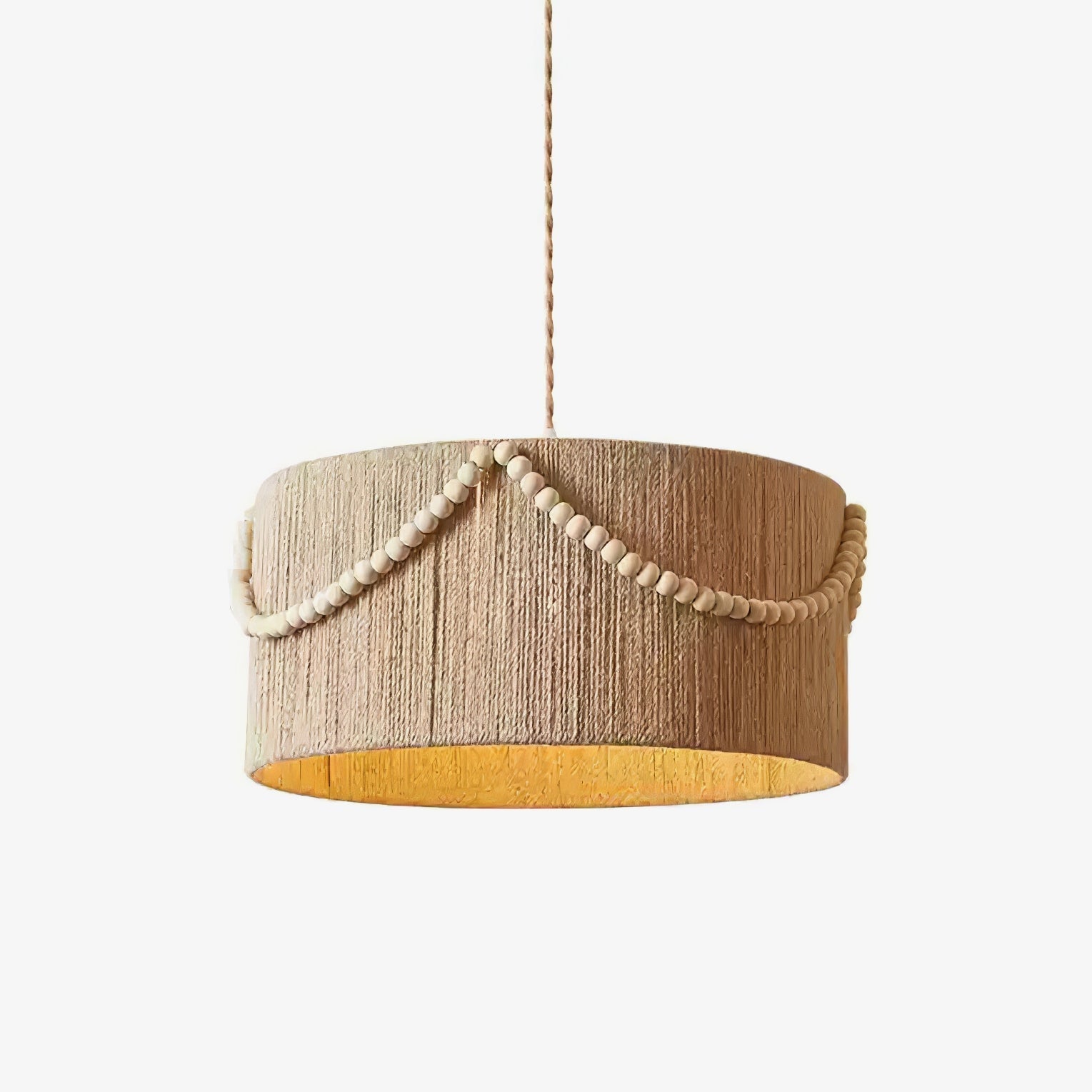 Beaded Boho Pendant Lamp - Blowlighting