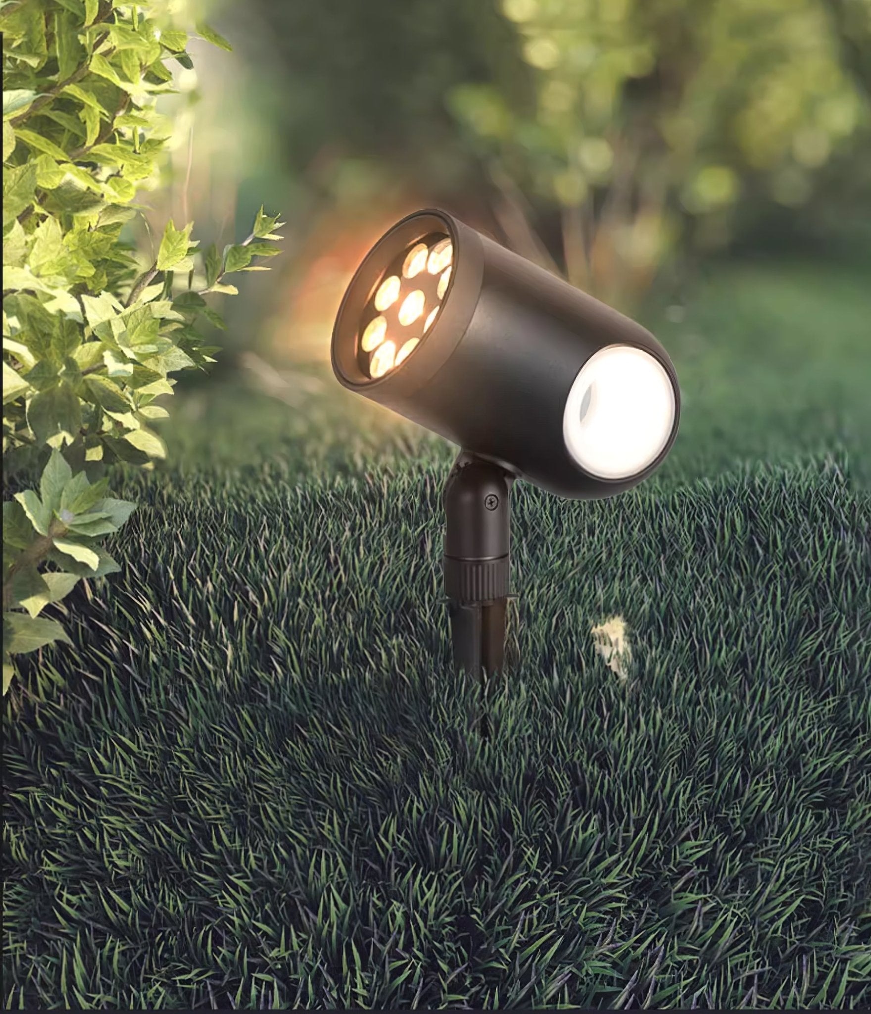 Beam Pointe Ajustable Acier Inoxydable Projecteur Paysage