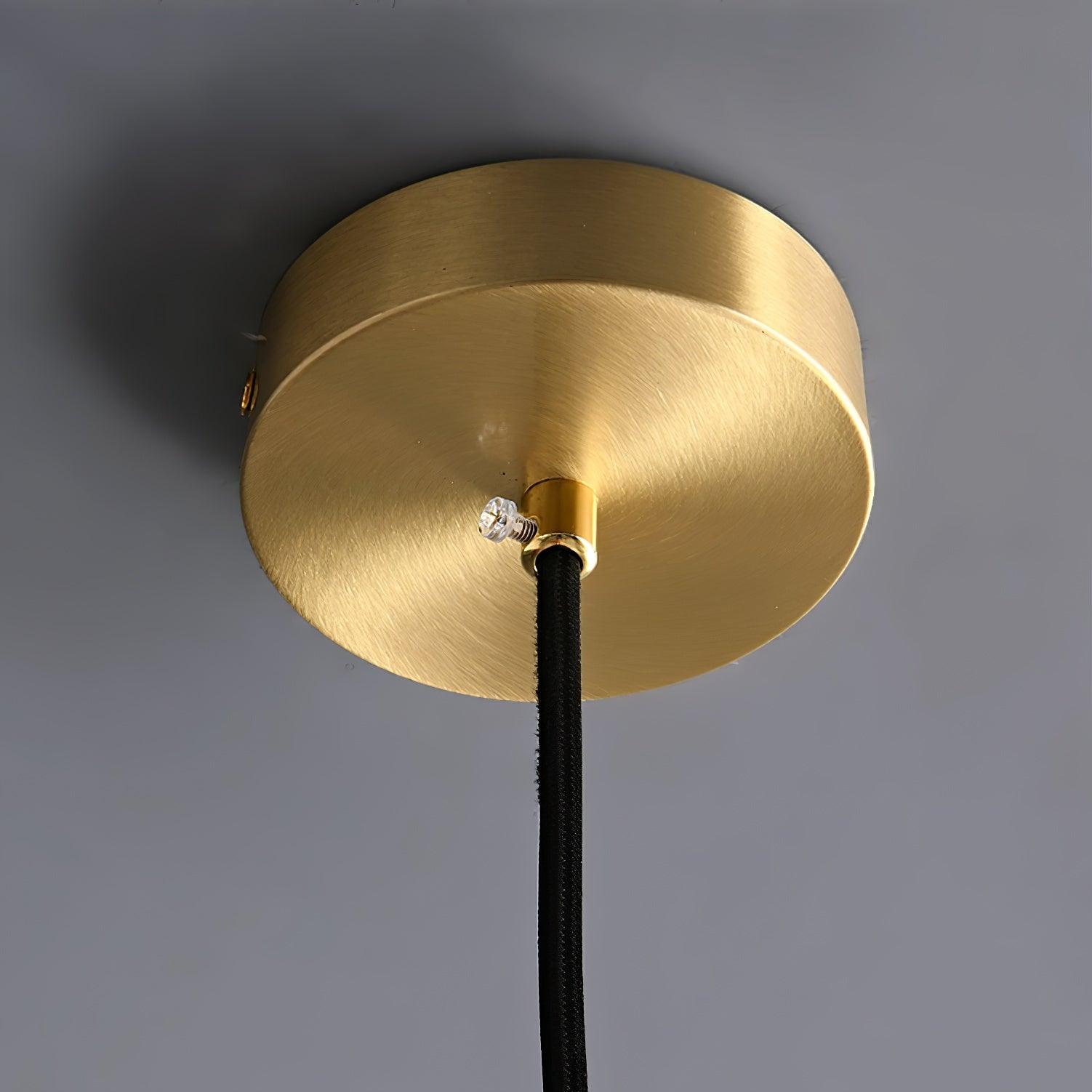 Bella Brass Pendant Light - Blowlighting