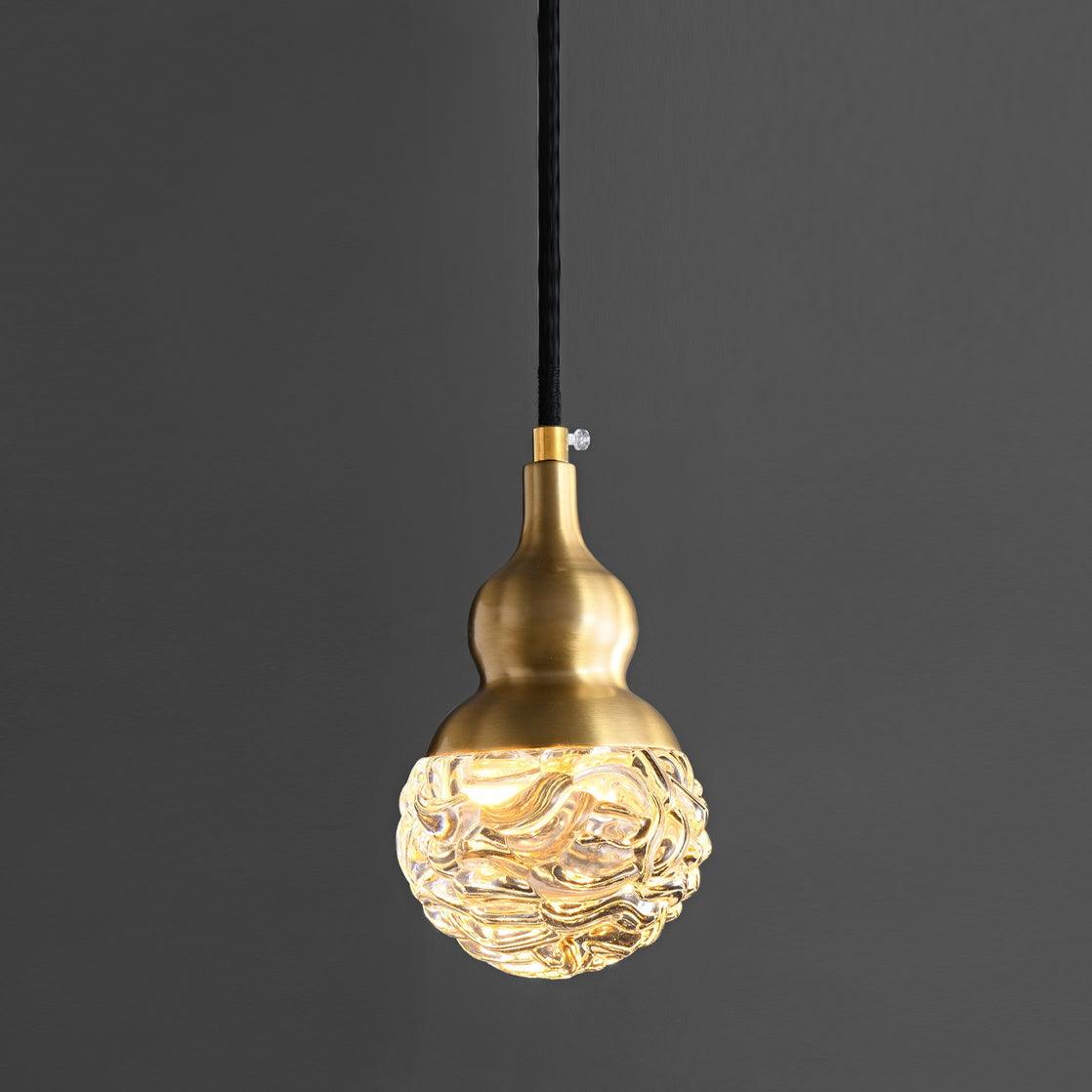 Bella Brass Pendant Light - Blowlighting