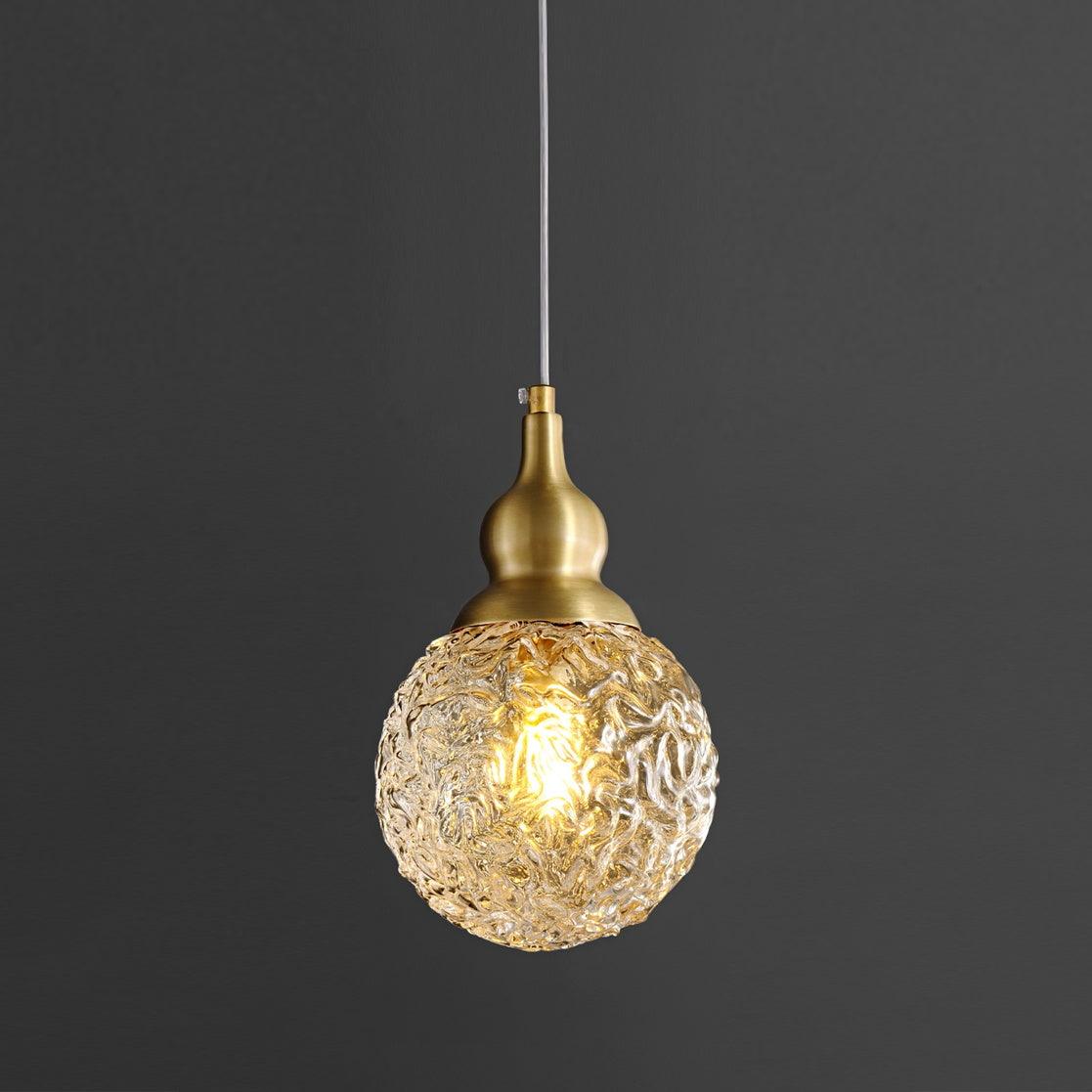 Bella Brass Pendant Light - Blowlighting