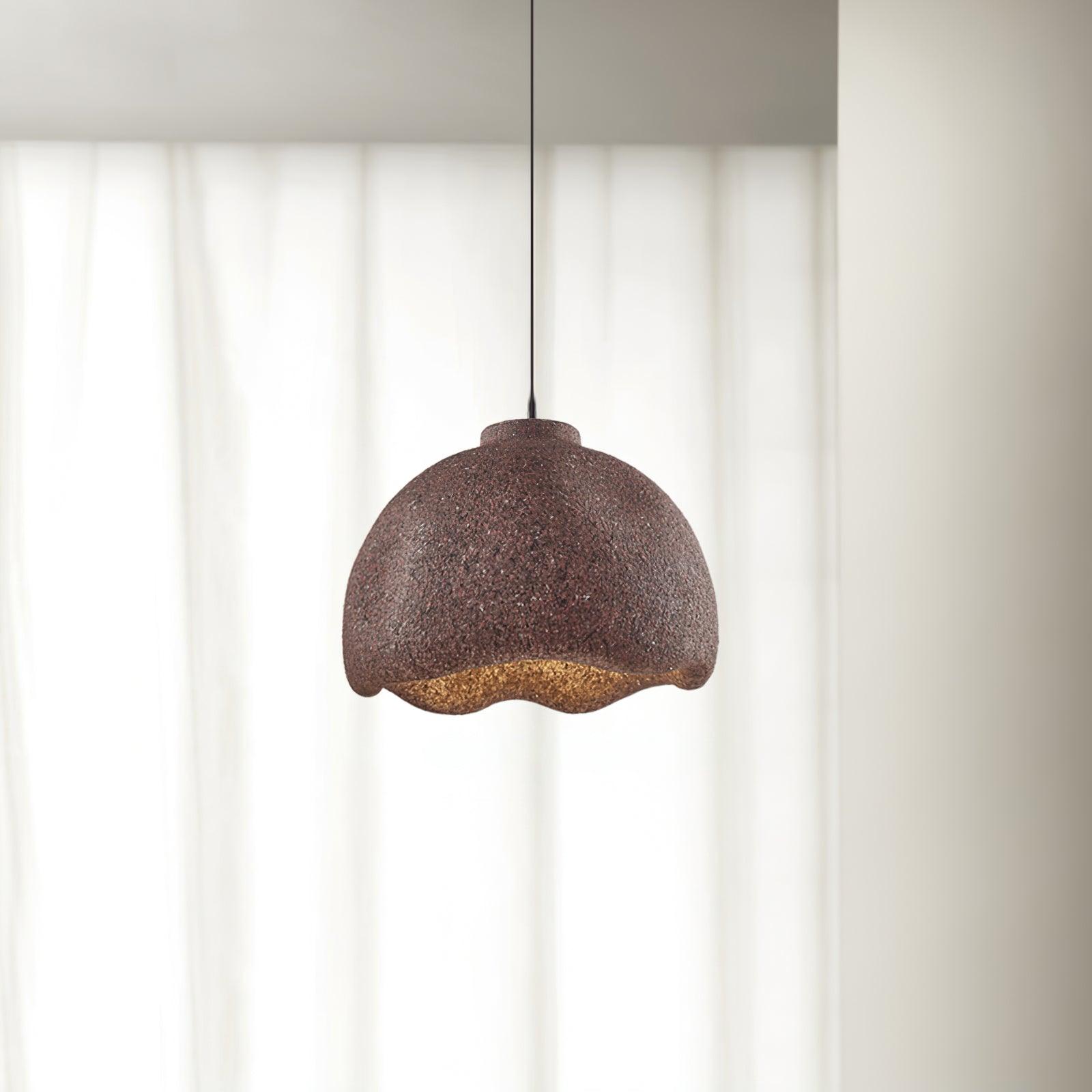 Icarila Modern Minimalist Speckled Metal Plastic Pendant Lamp - Blowlighting
